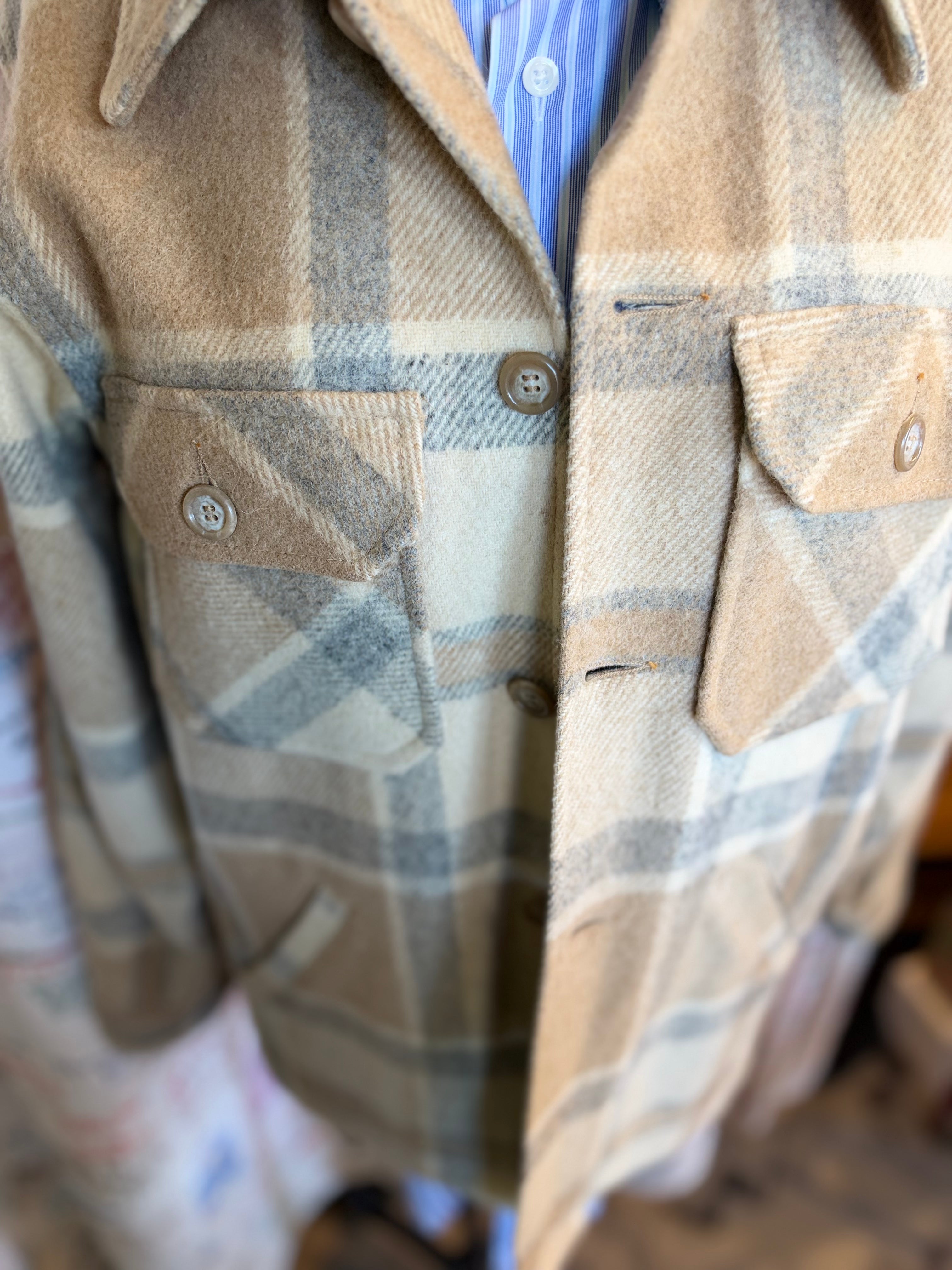 Woolrich Plaid Work Jacket