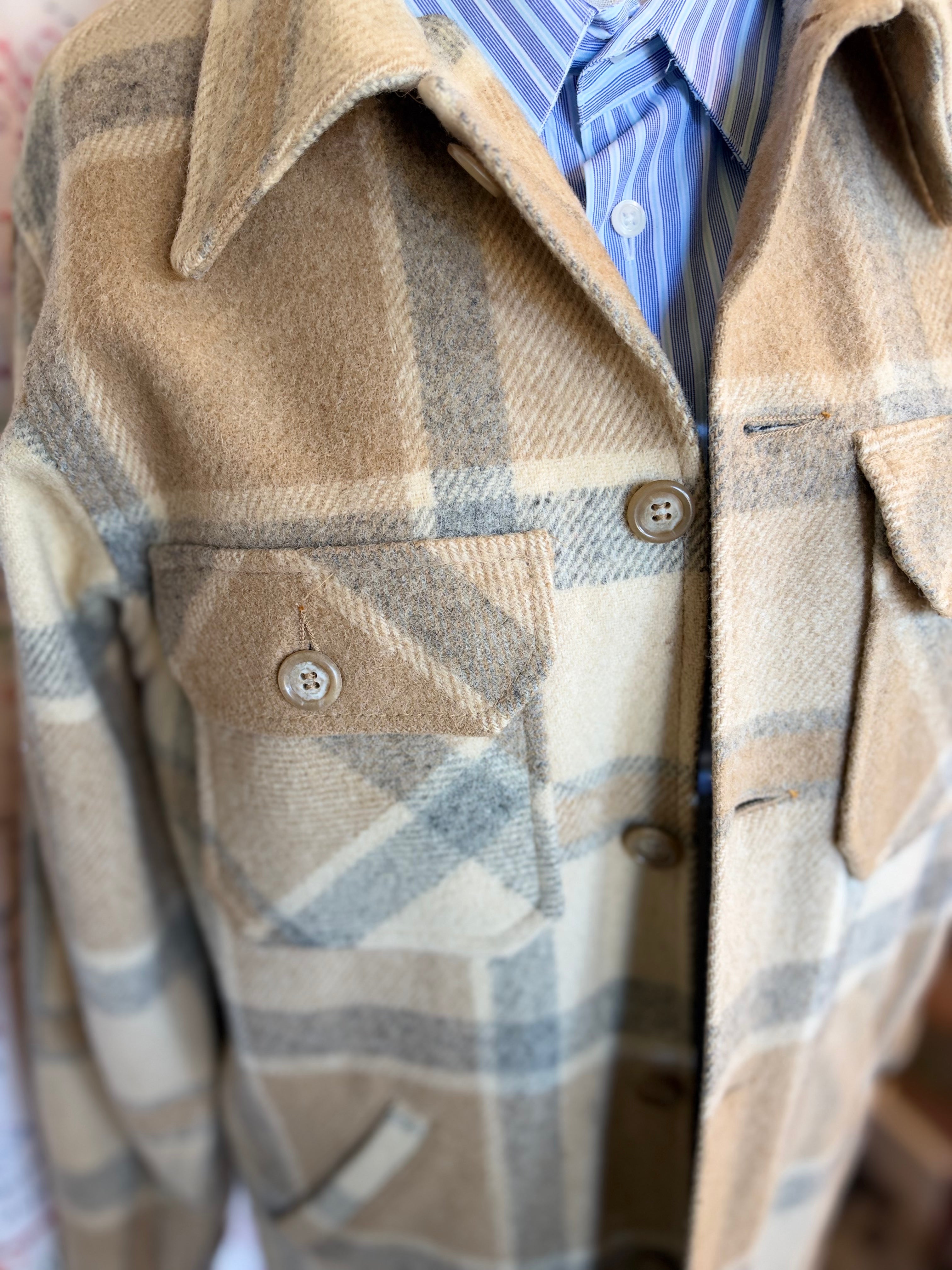 Woolrich Plaid Work Jacket