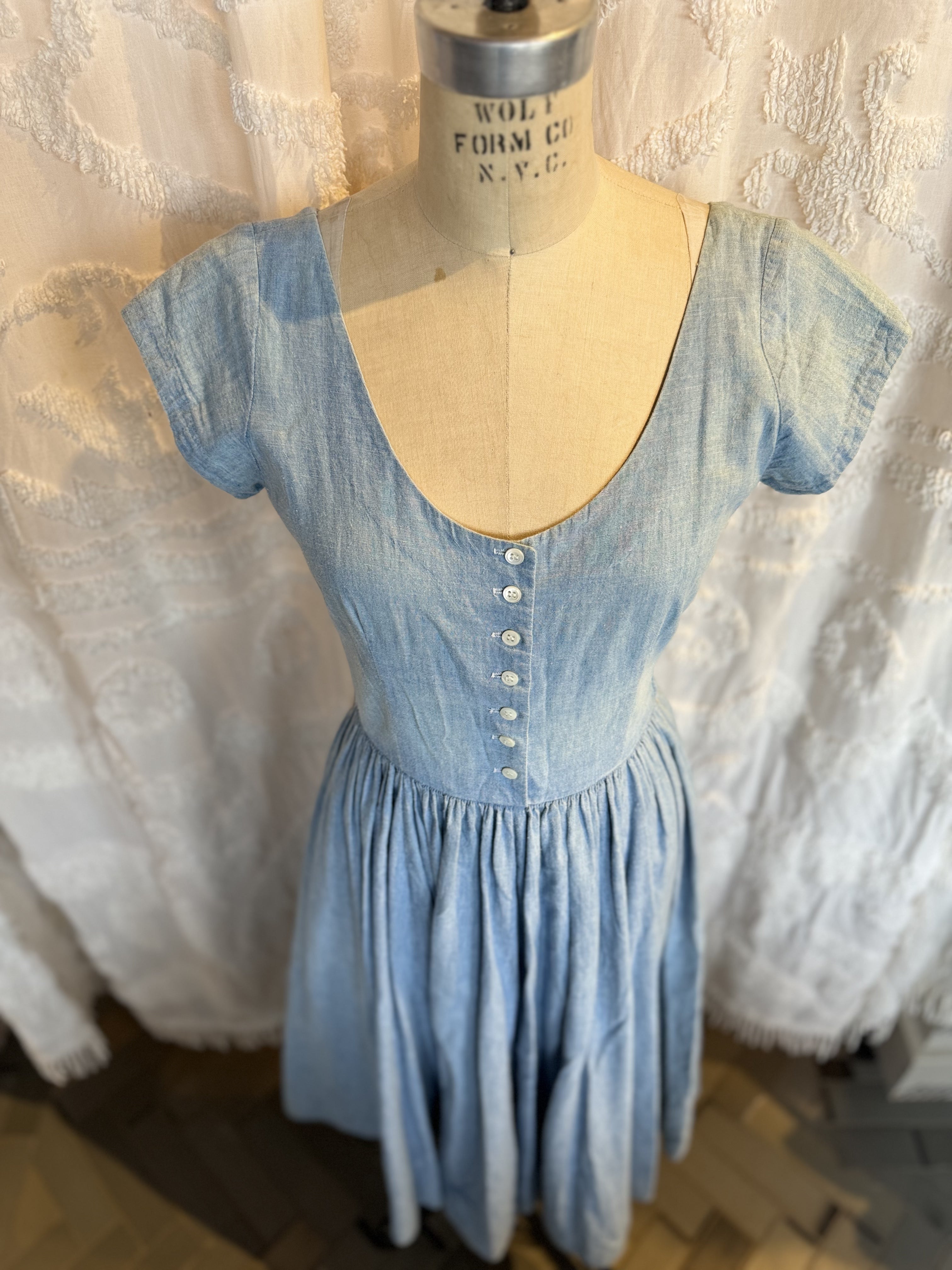 ESC Ralph Lauren Chambray Dress