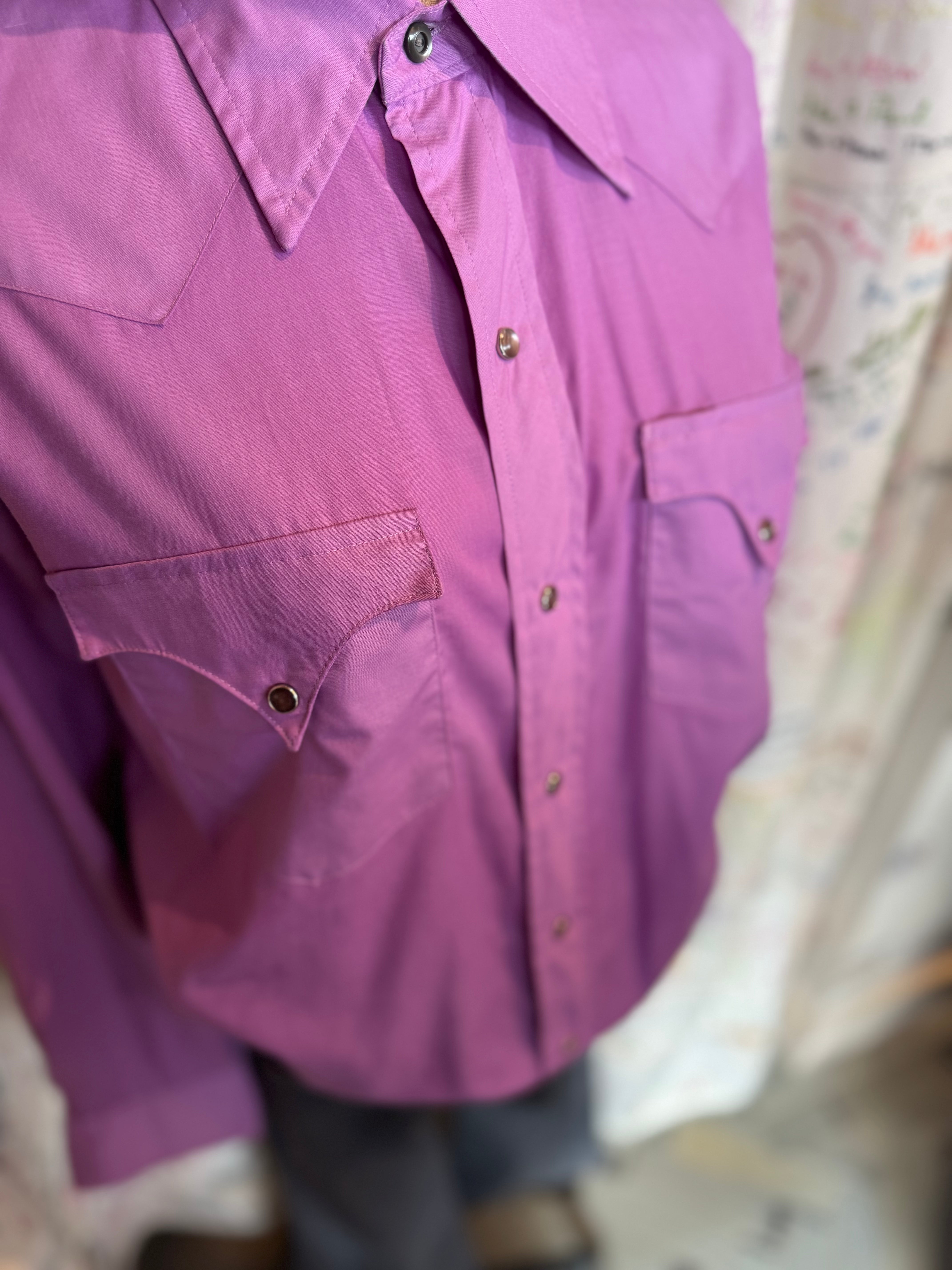 esc. Tem Tex Western Snap Button Shirt