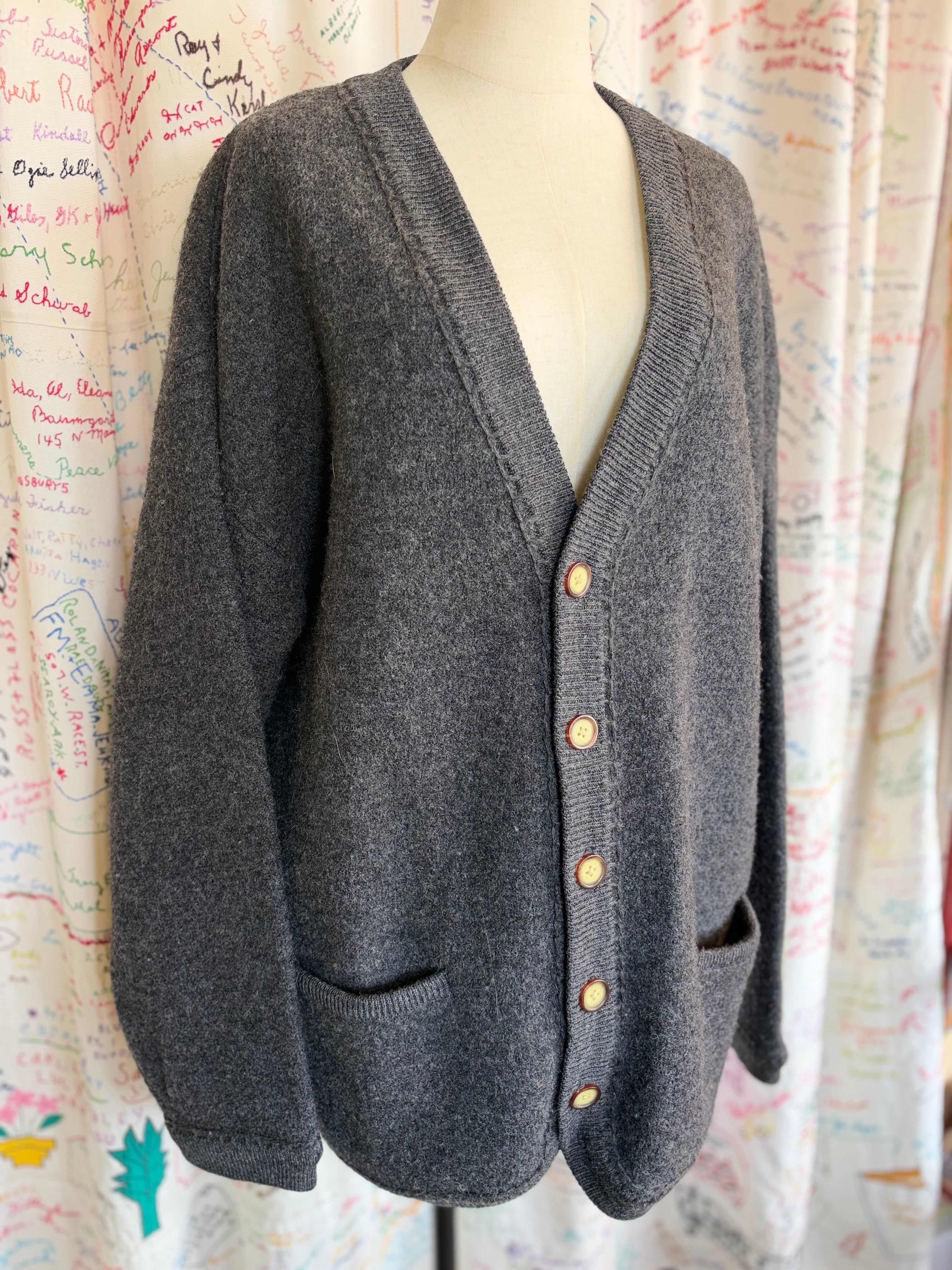 Oversized Wool Cardi