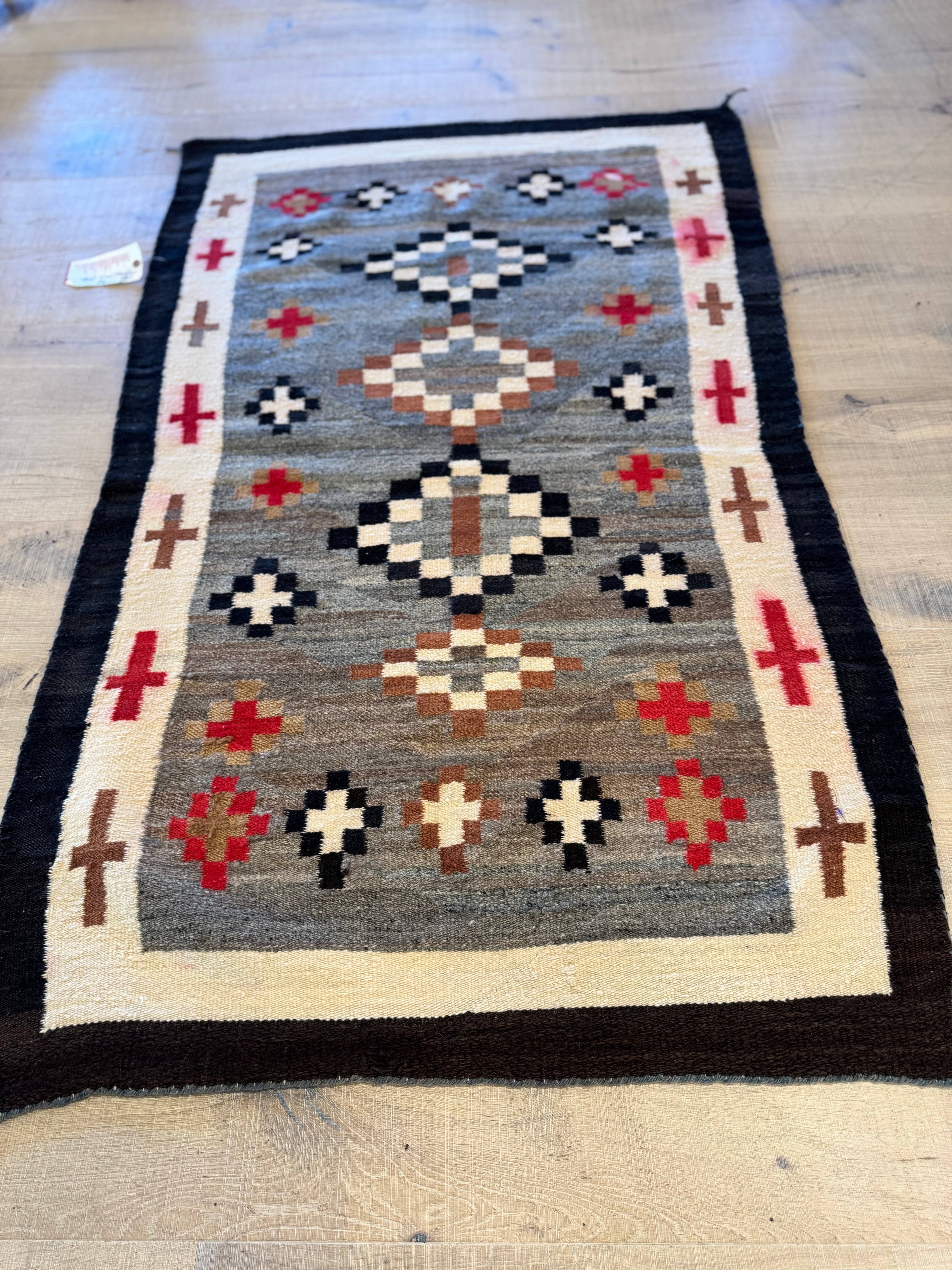 1940’s Wool Navajo Rug 37” x 50”