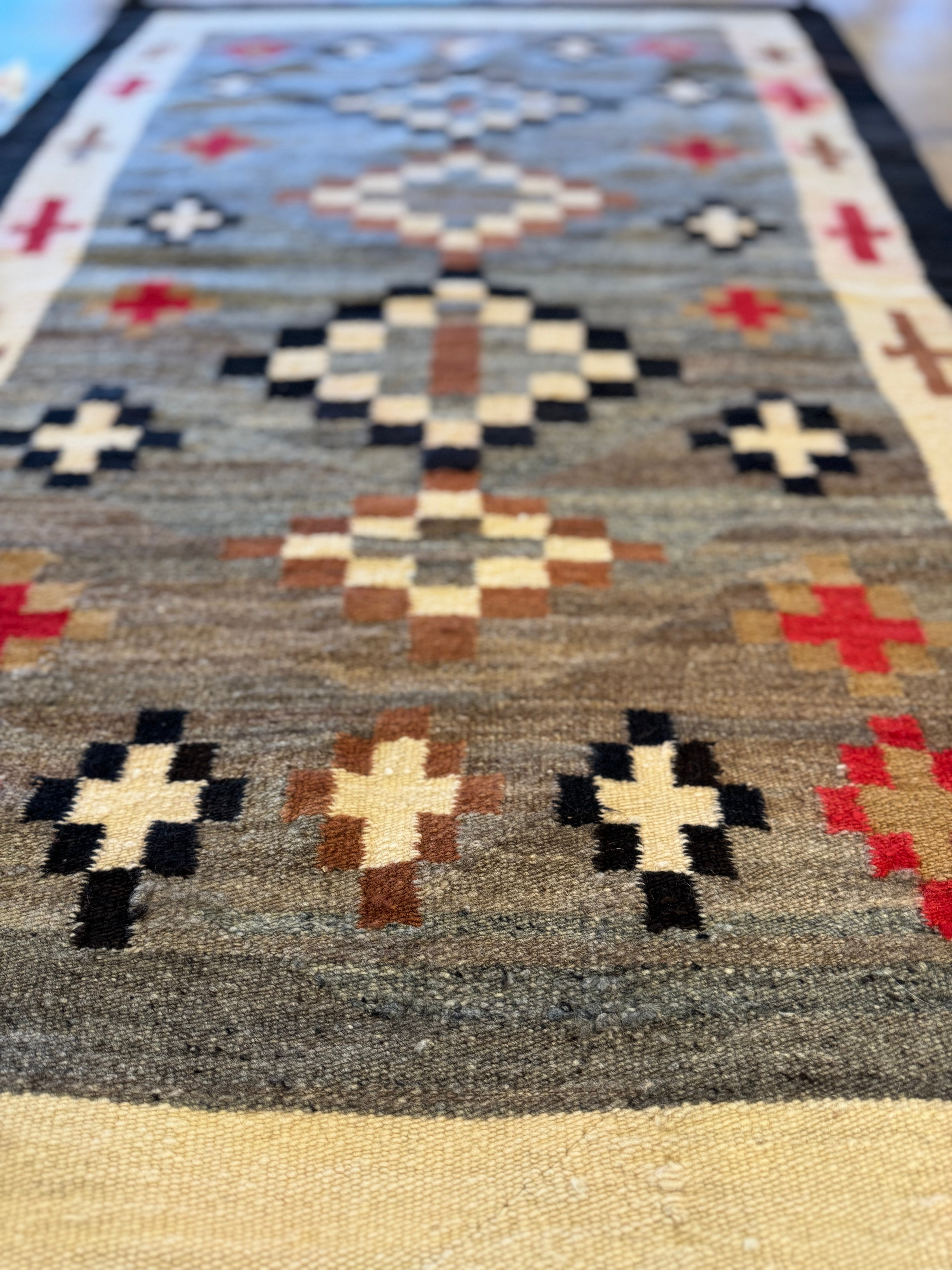1940’s Wool Navajo Rug 37” x 50”