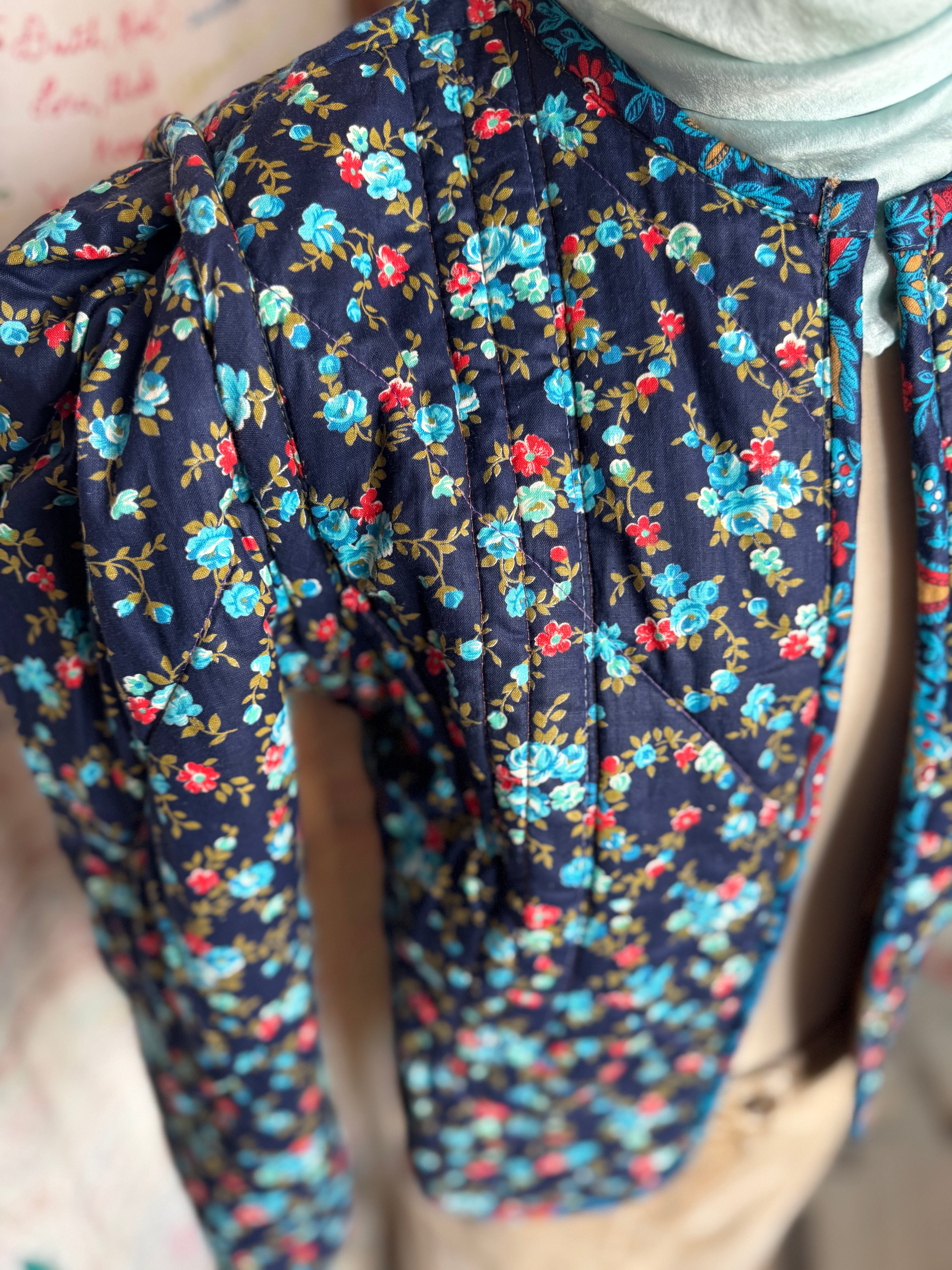 esc. Quilted Reversible Jacket