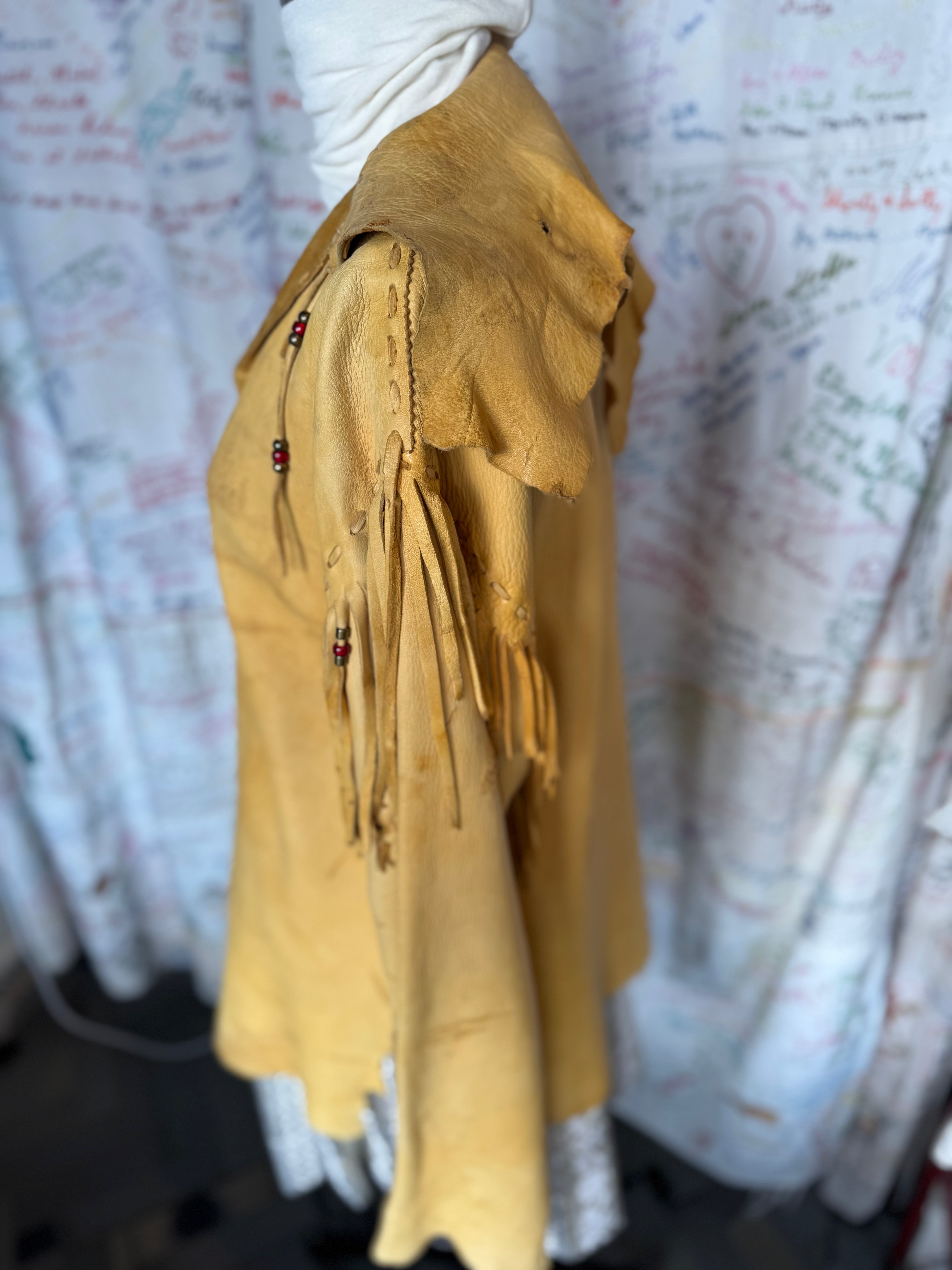 esc. Buckskin Fringe Pull Over