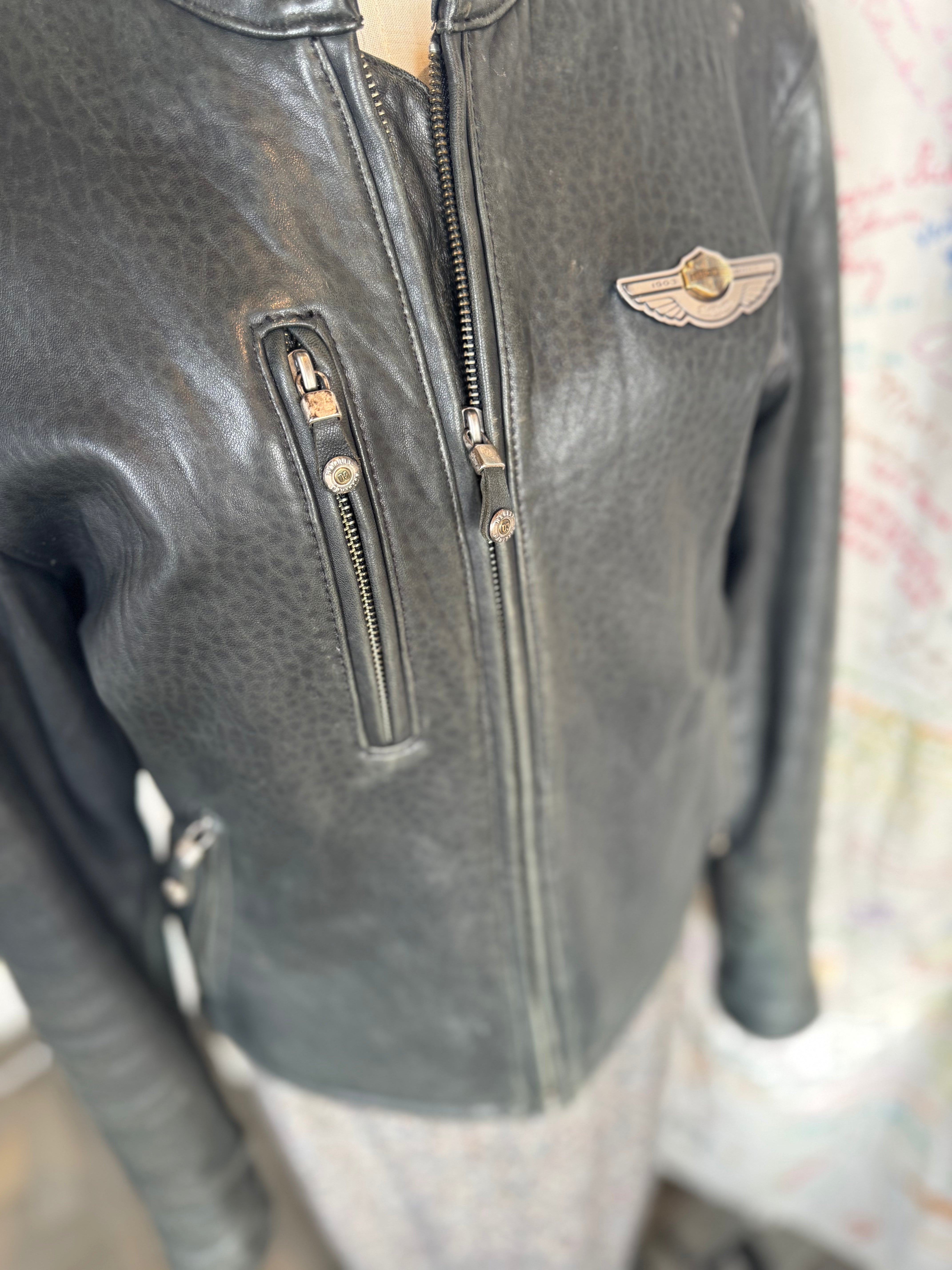 Harley Davidson 100 year Commemorative Leather Jacket