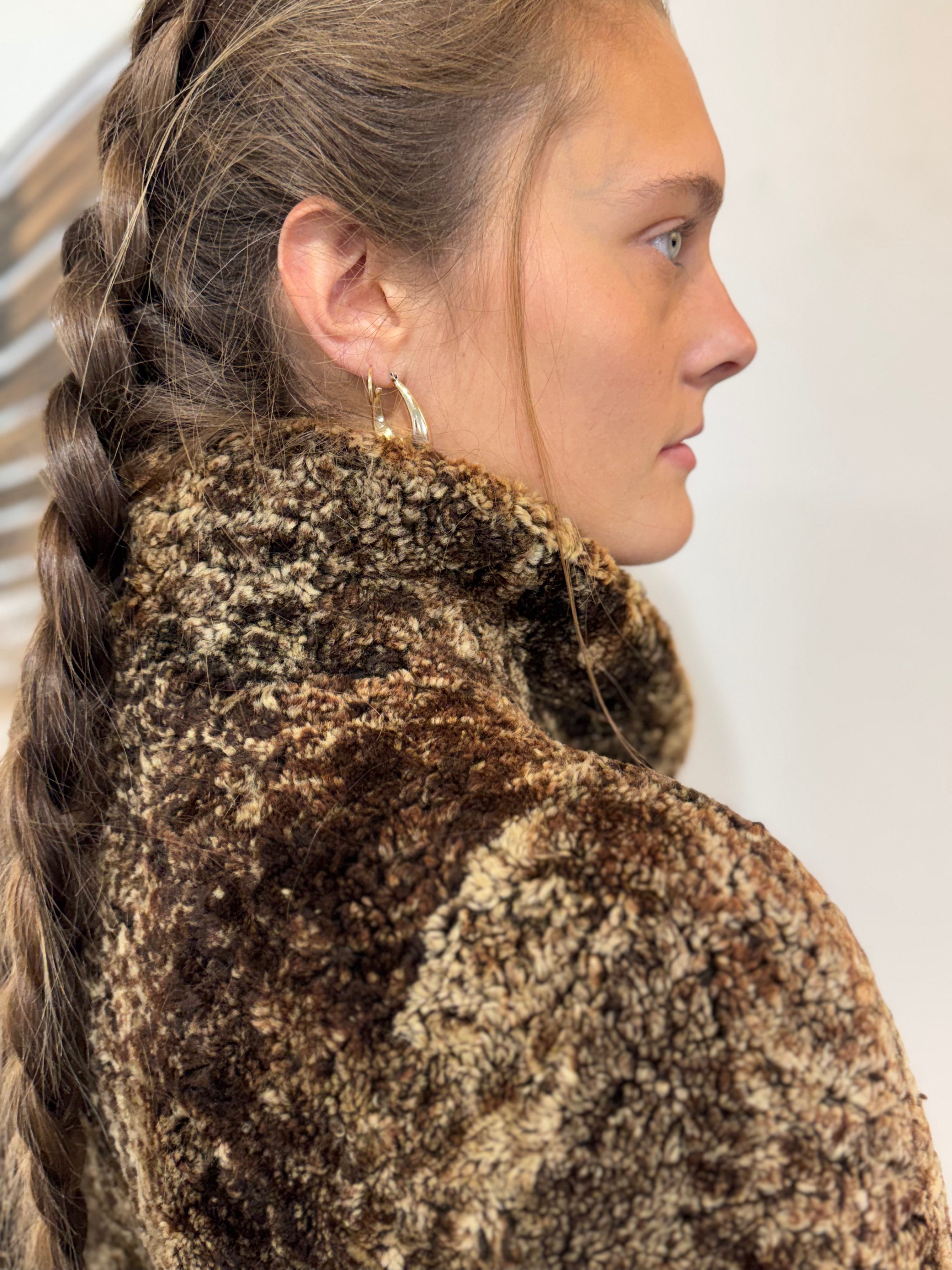 Full Length Shearling Coat