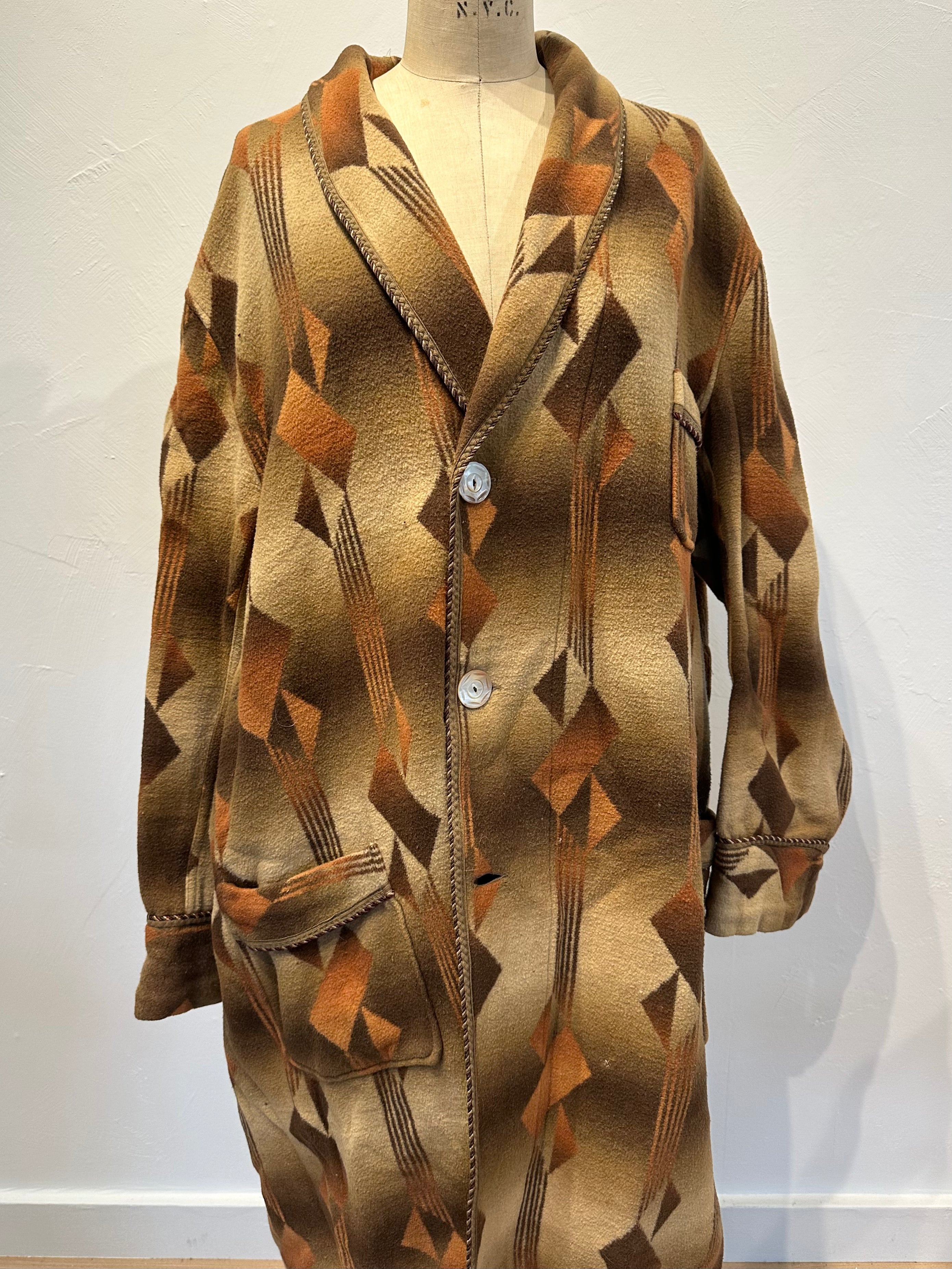 Beacon Ombre Wool Coat