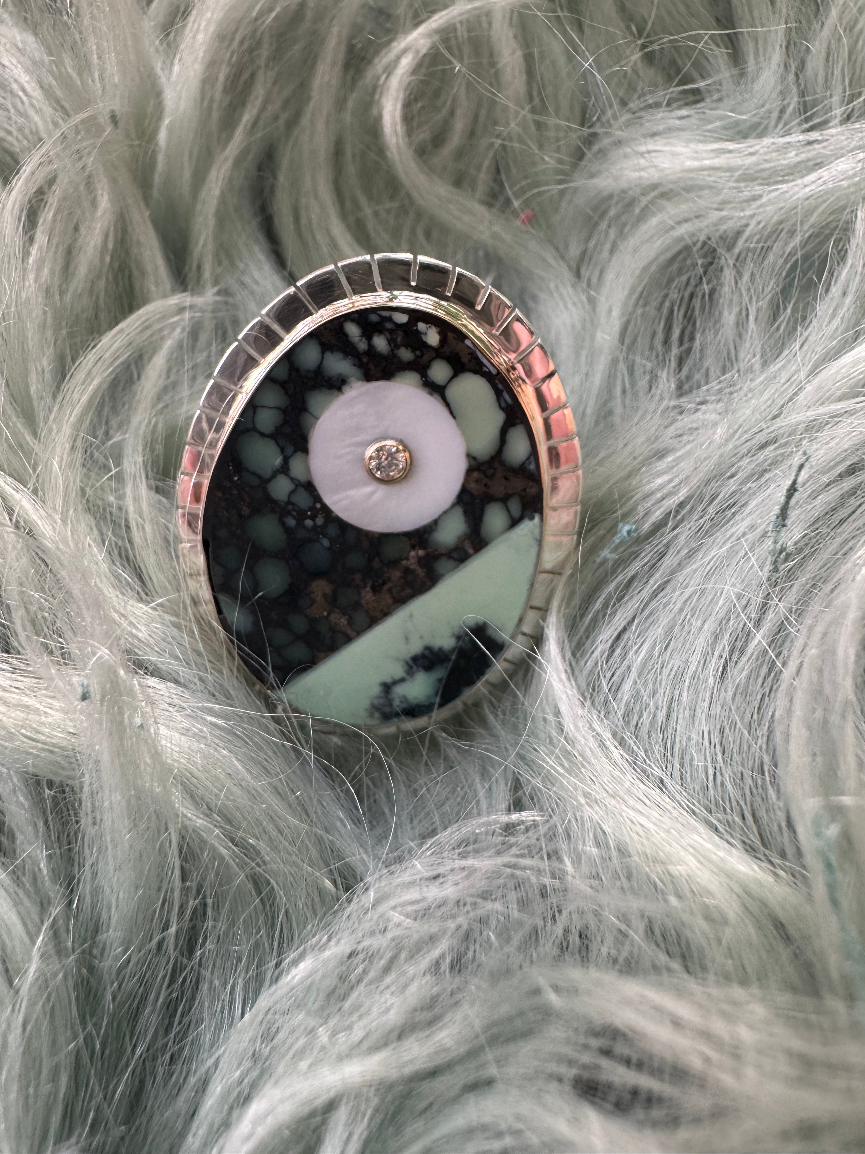 DESERT REDACTED RING by Young In the Mountains