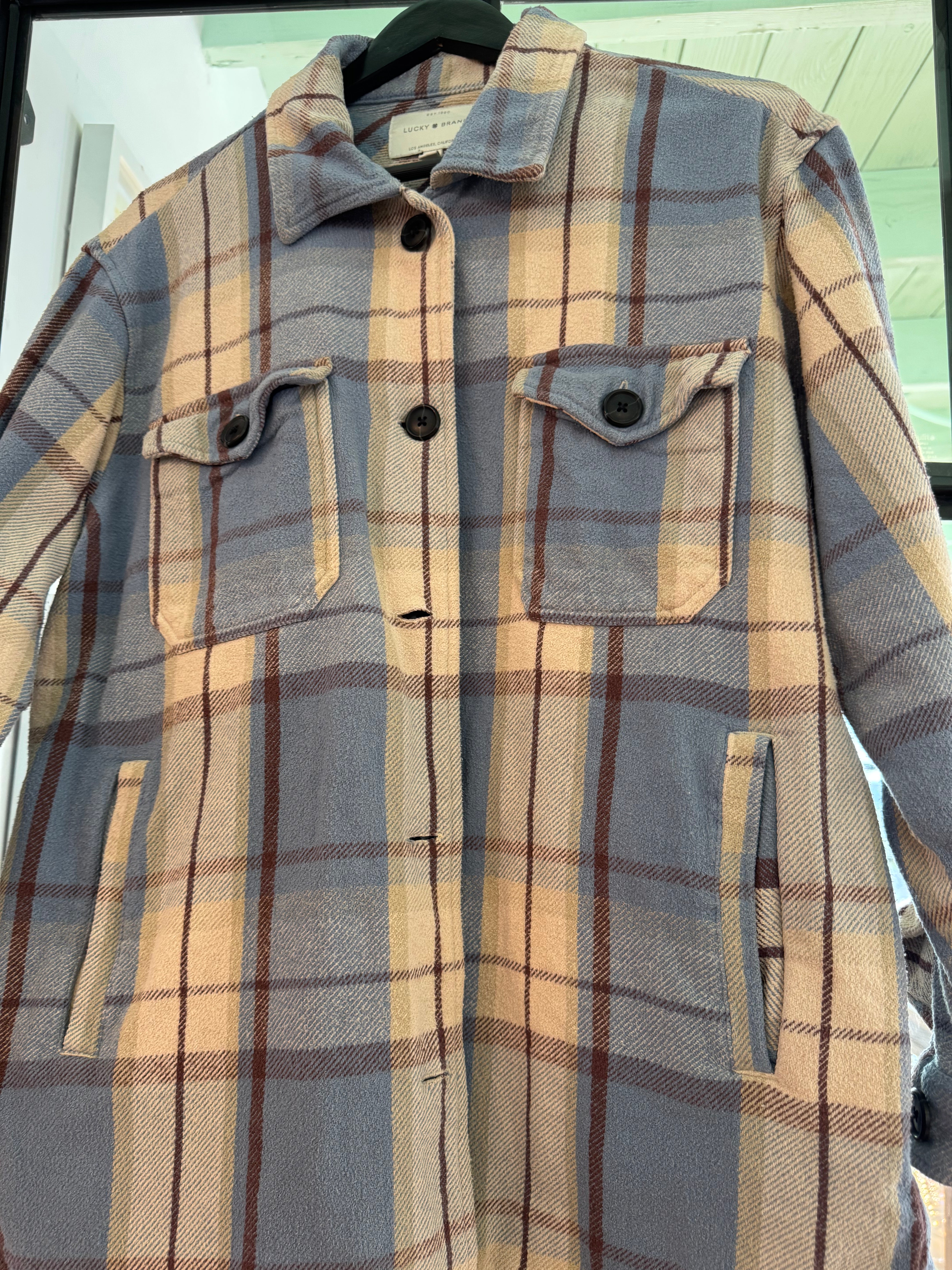 Lucky Brand Plaid Workshirt