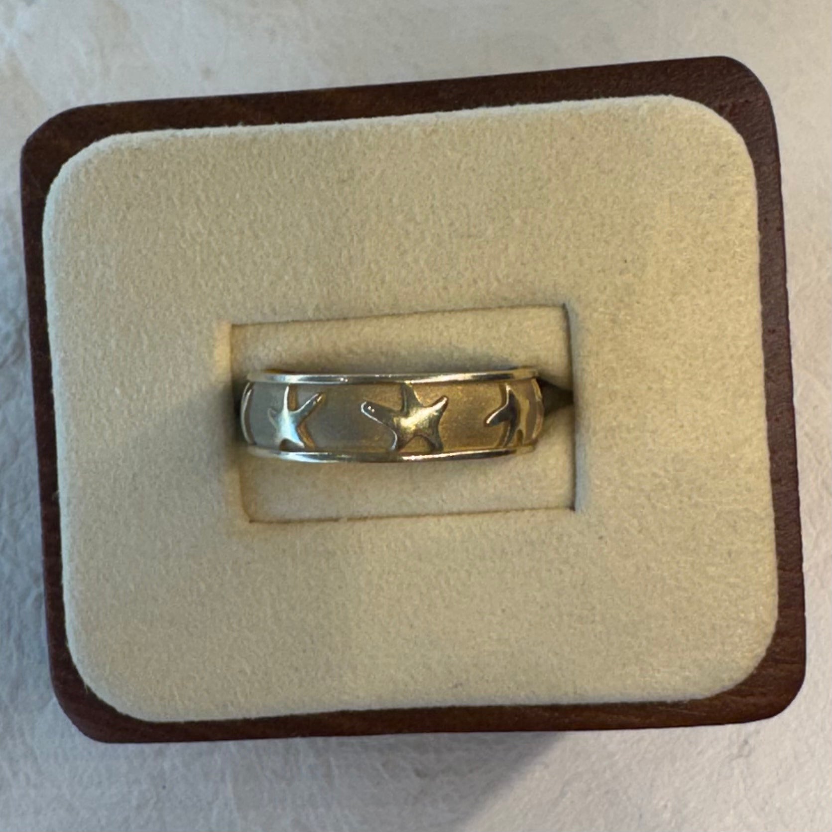 Star Ring 10k gold by Elise Estelle