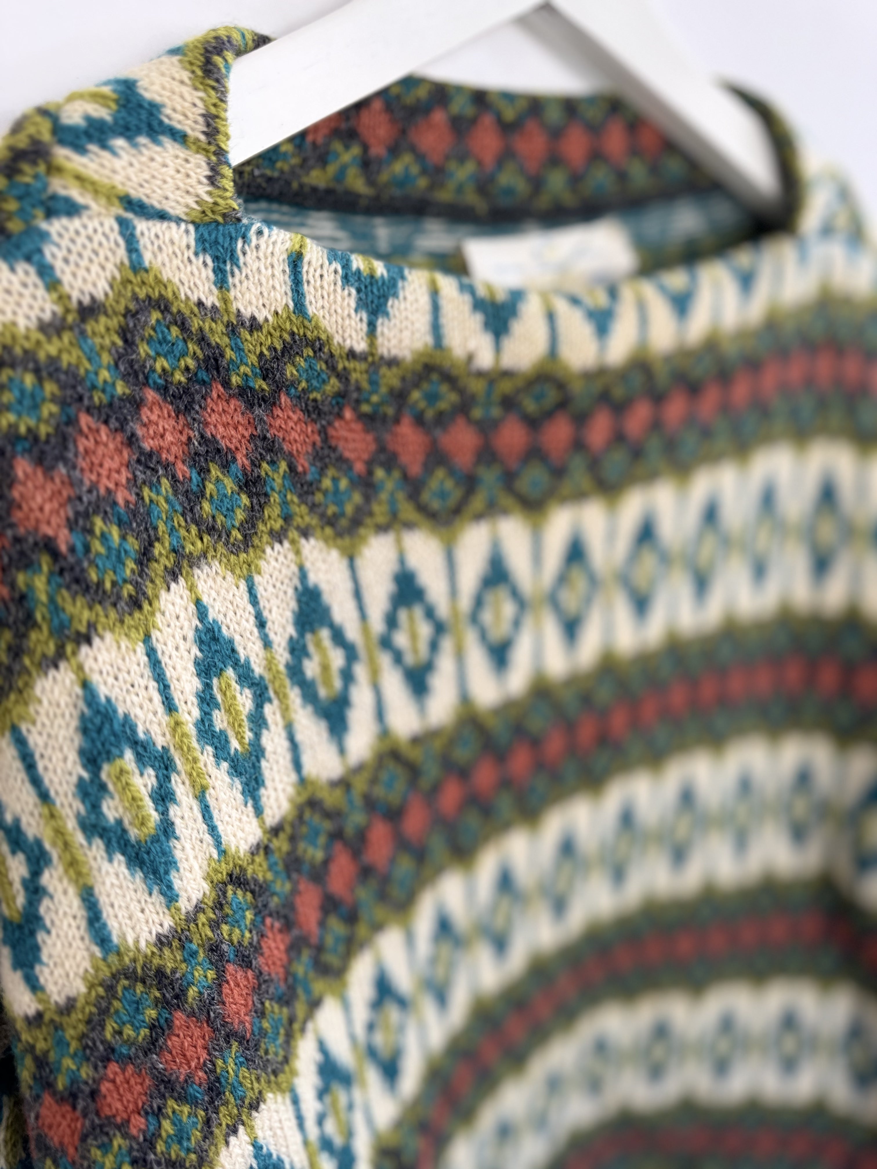 Jersey Modeller Hans Heitsch Vintage Wool Swtr.