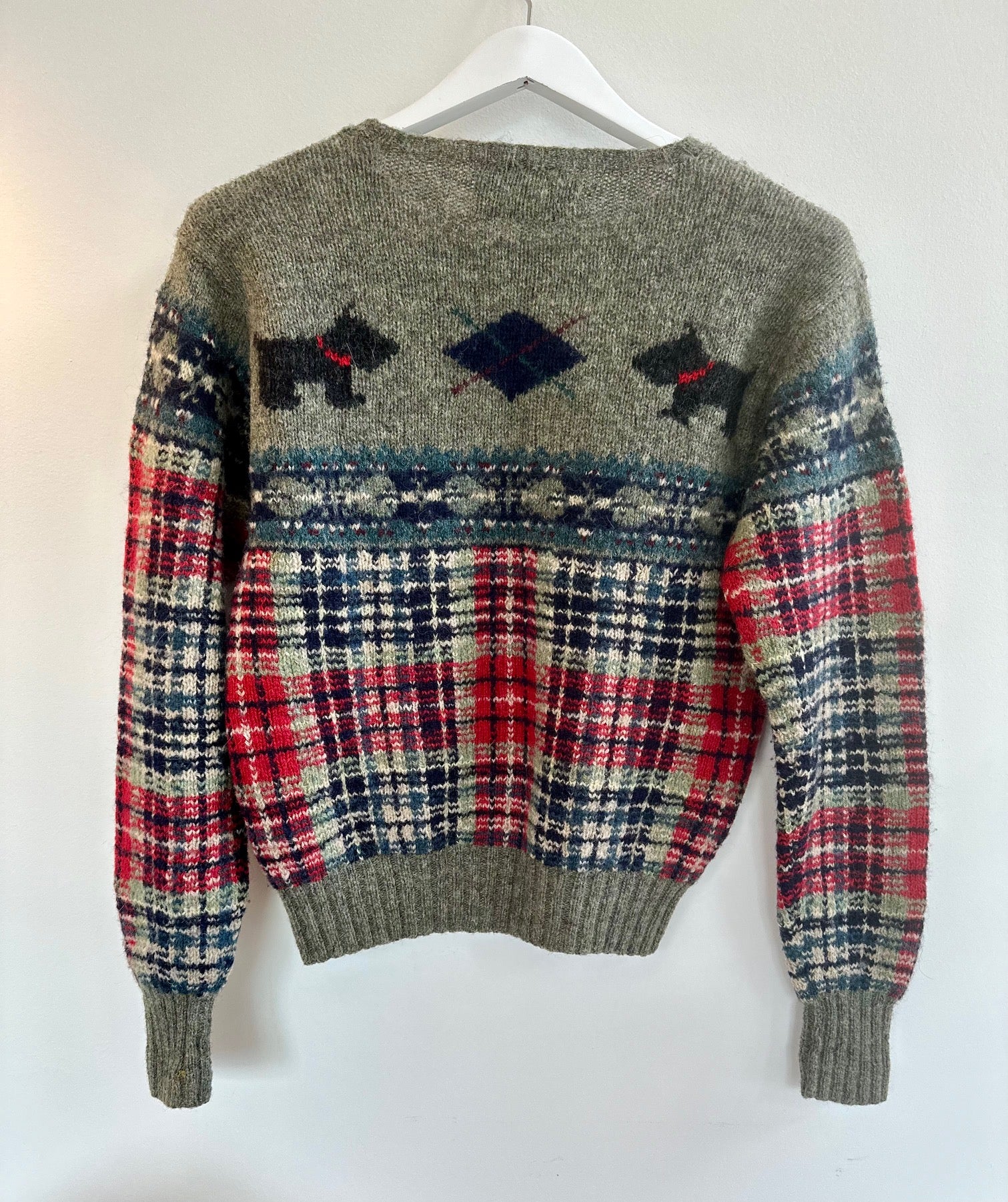 Ralph Lauren Vintage Wool Scottie Dog Sweater