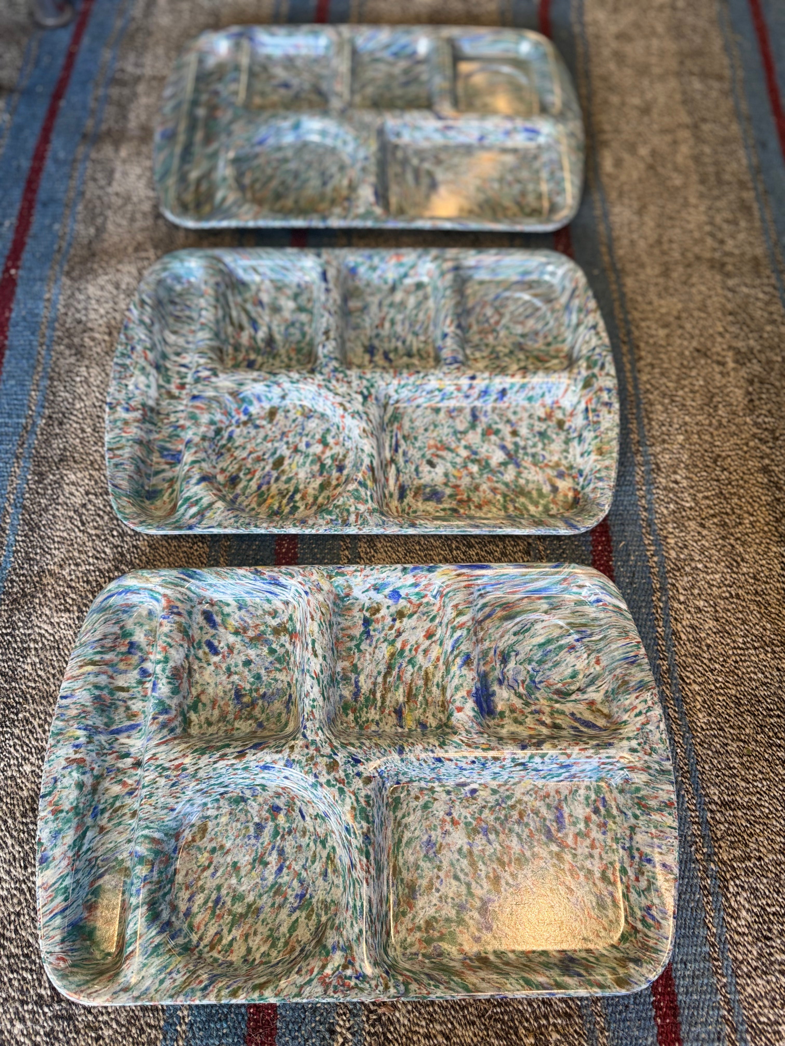 Prolonware Confetti lunch trays | Set of 3