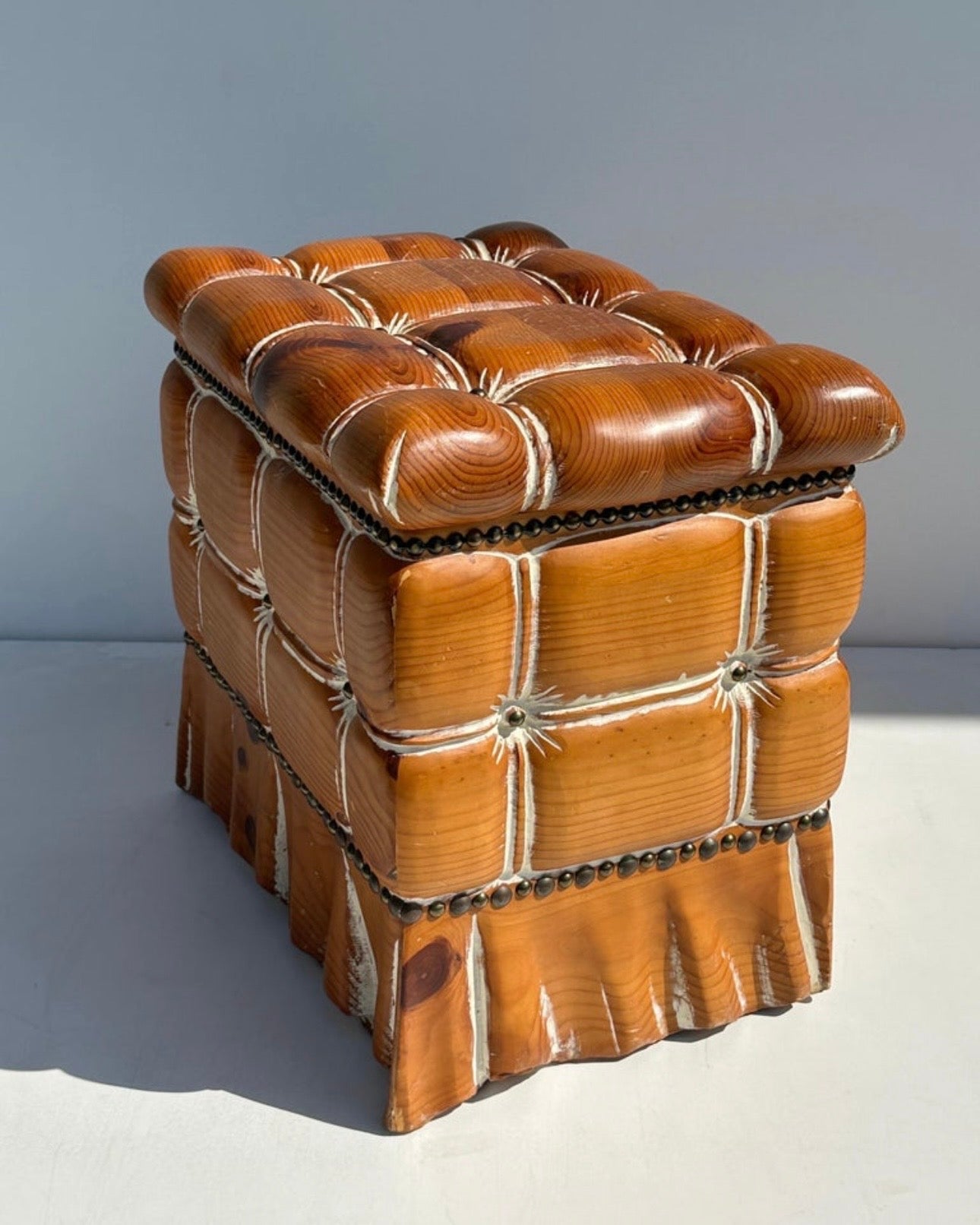 Knotty Pine Trunk circa 1970's