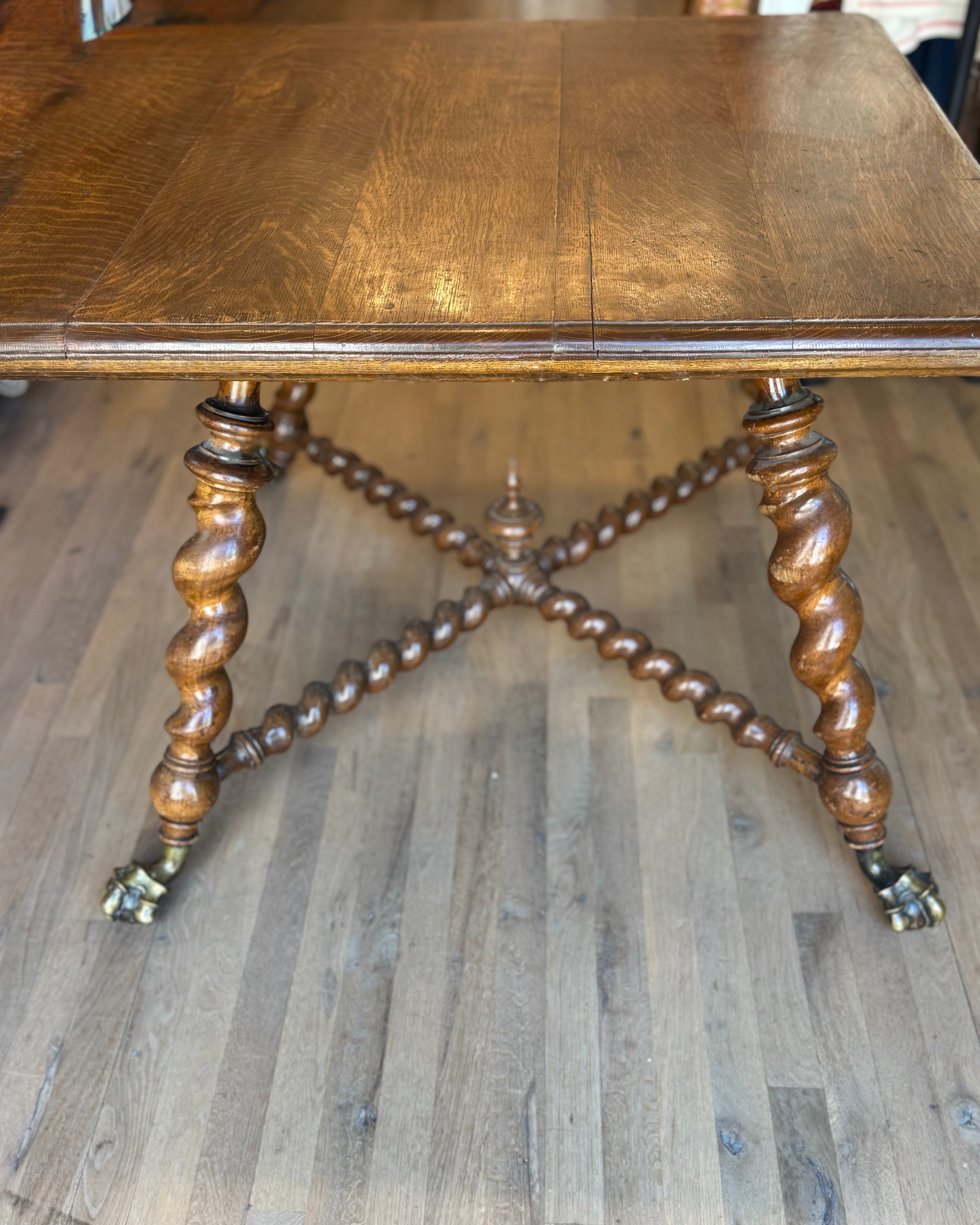 Parlor Table w/ Barley Twist Legs