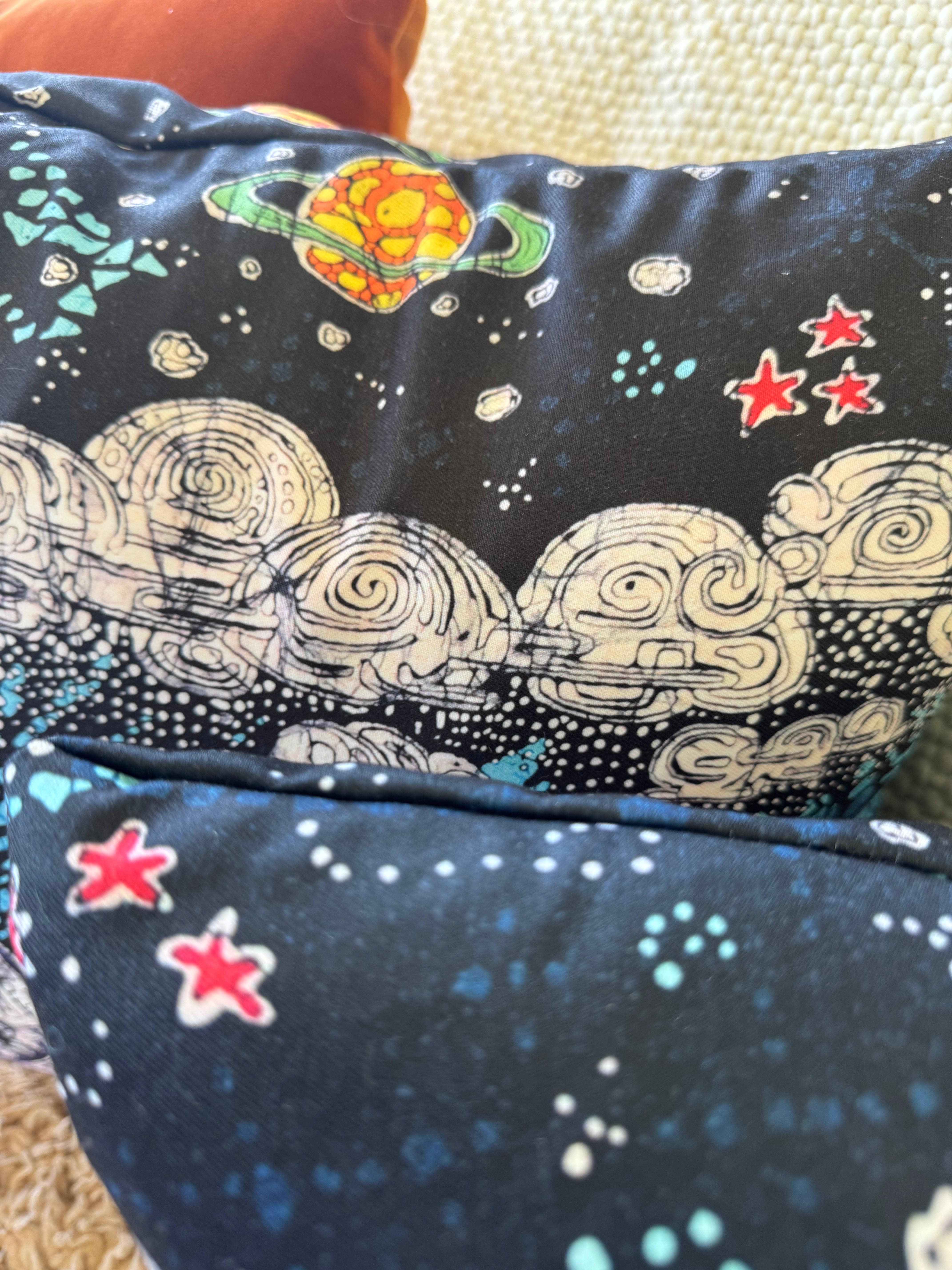 Rocky Mountain Batik Pillow 18"x18"