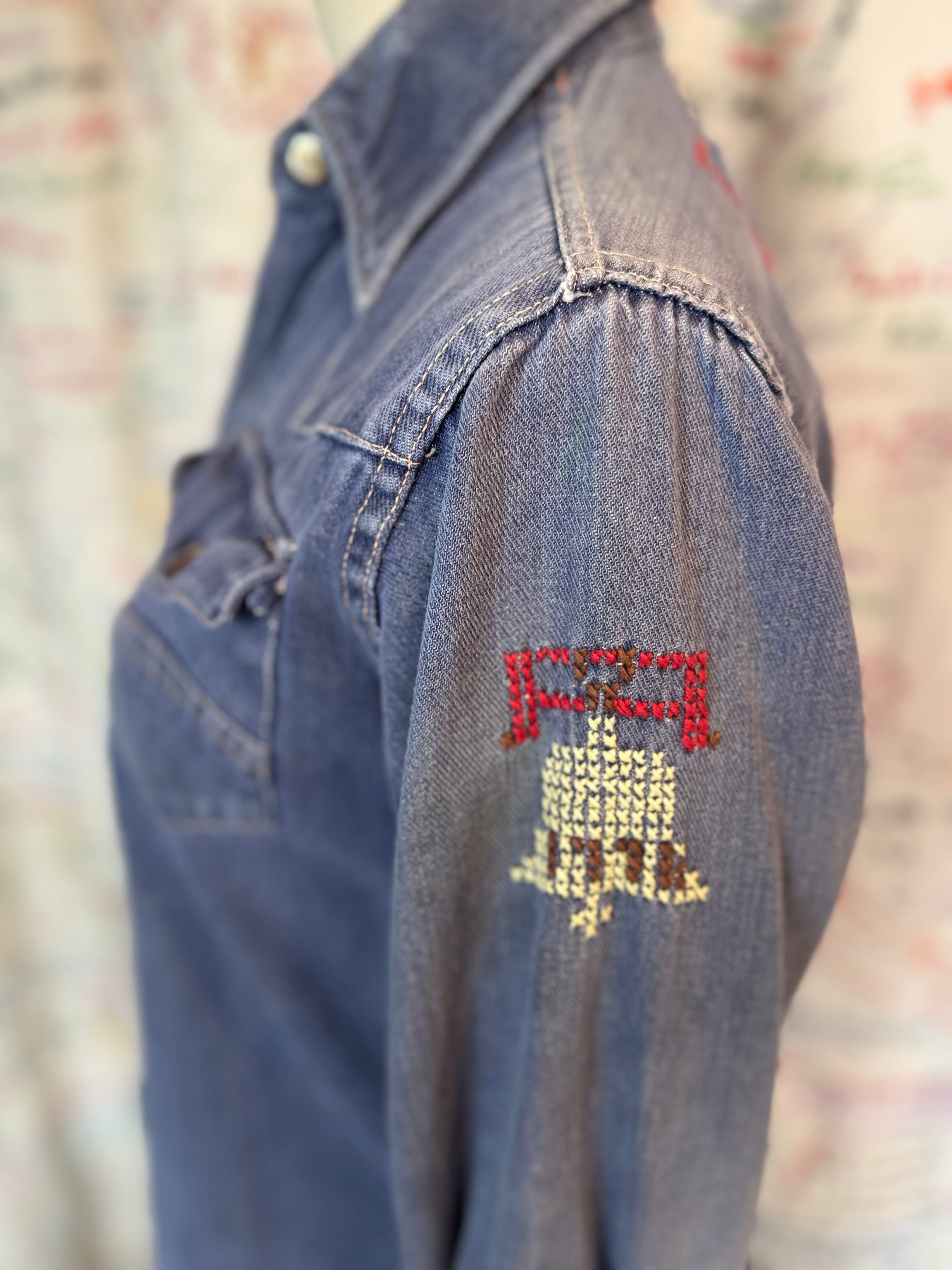 Bicentennial Denim Shirt Jacket