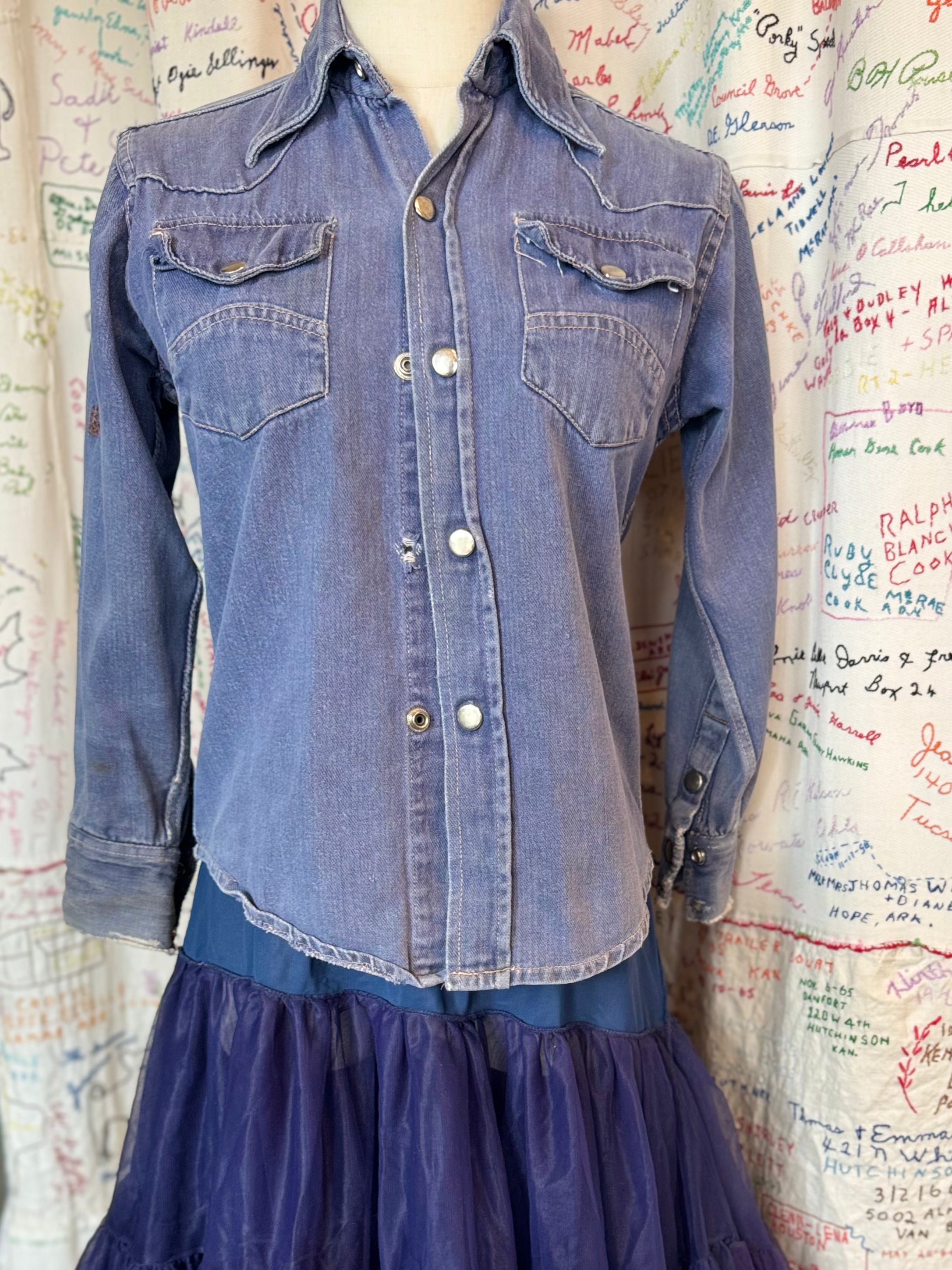 Bicentennial Denim Shirt Jacket