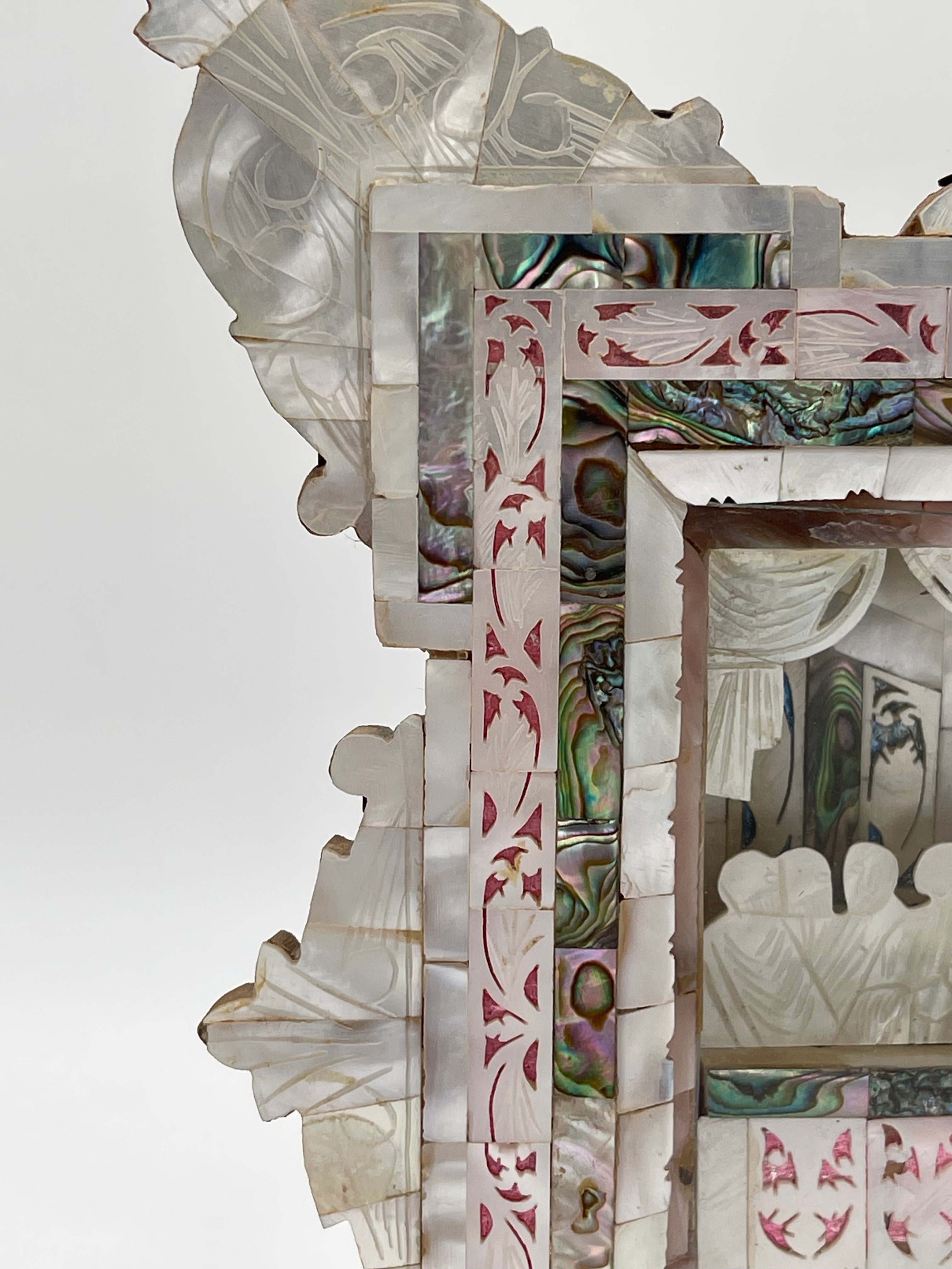 Mother of Pearl Last Supper Diorama