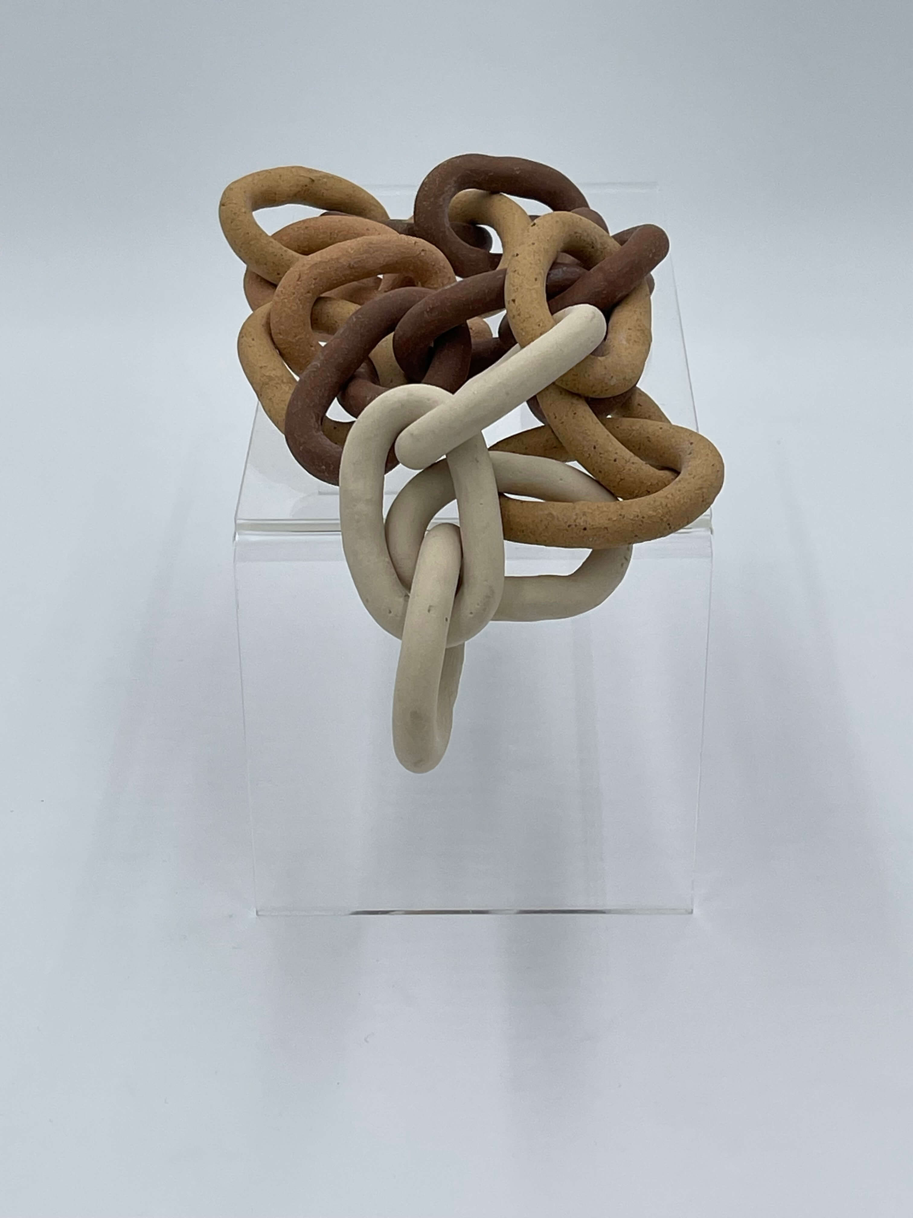 Folk Art Modern Ceramic Chain