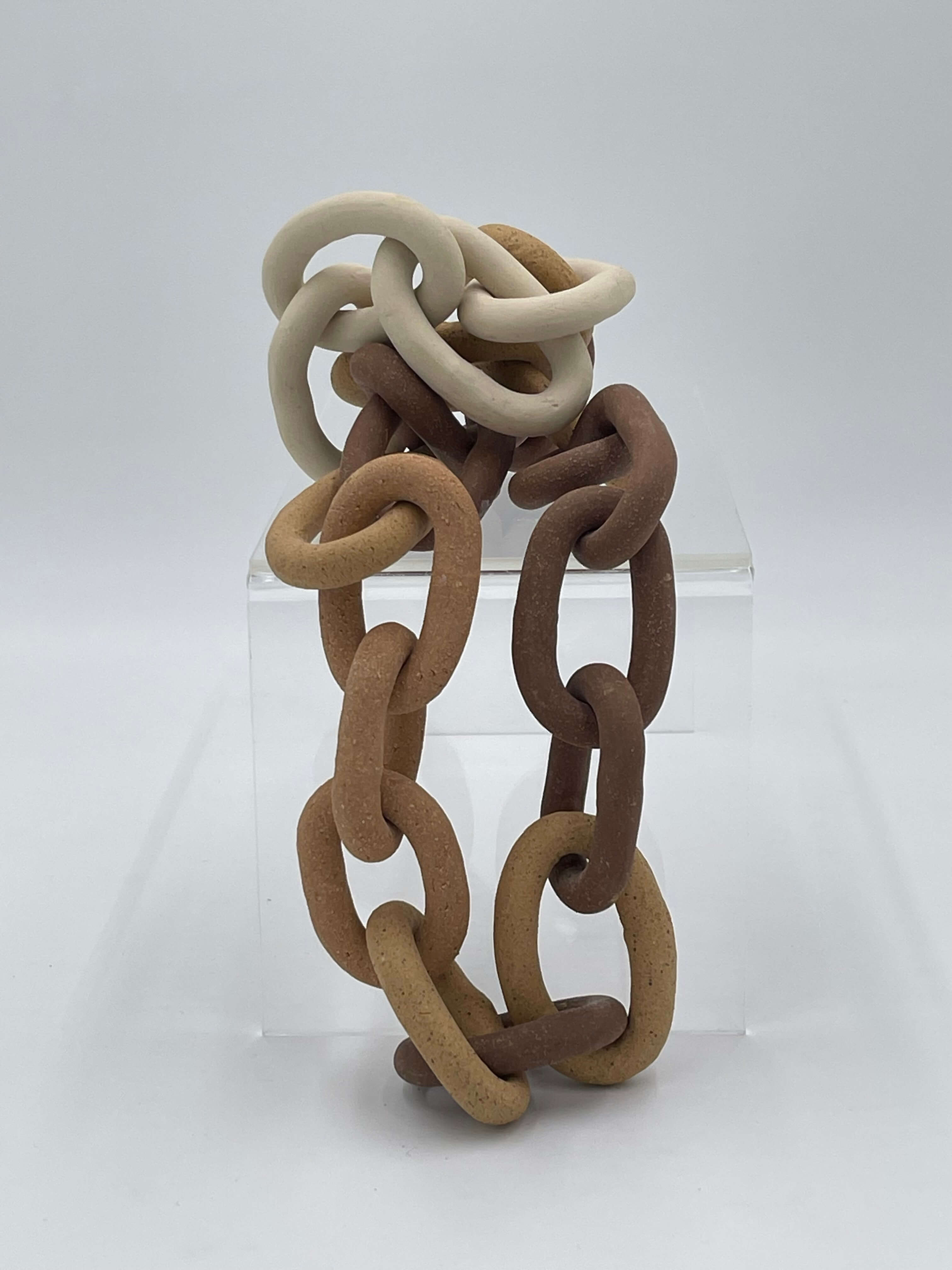 Folk Art Modern Ceramic Chain