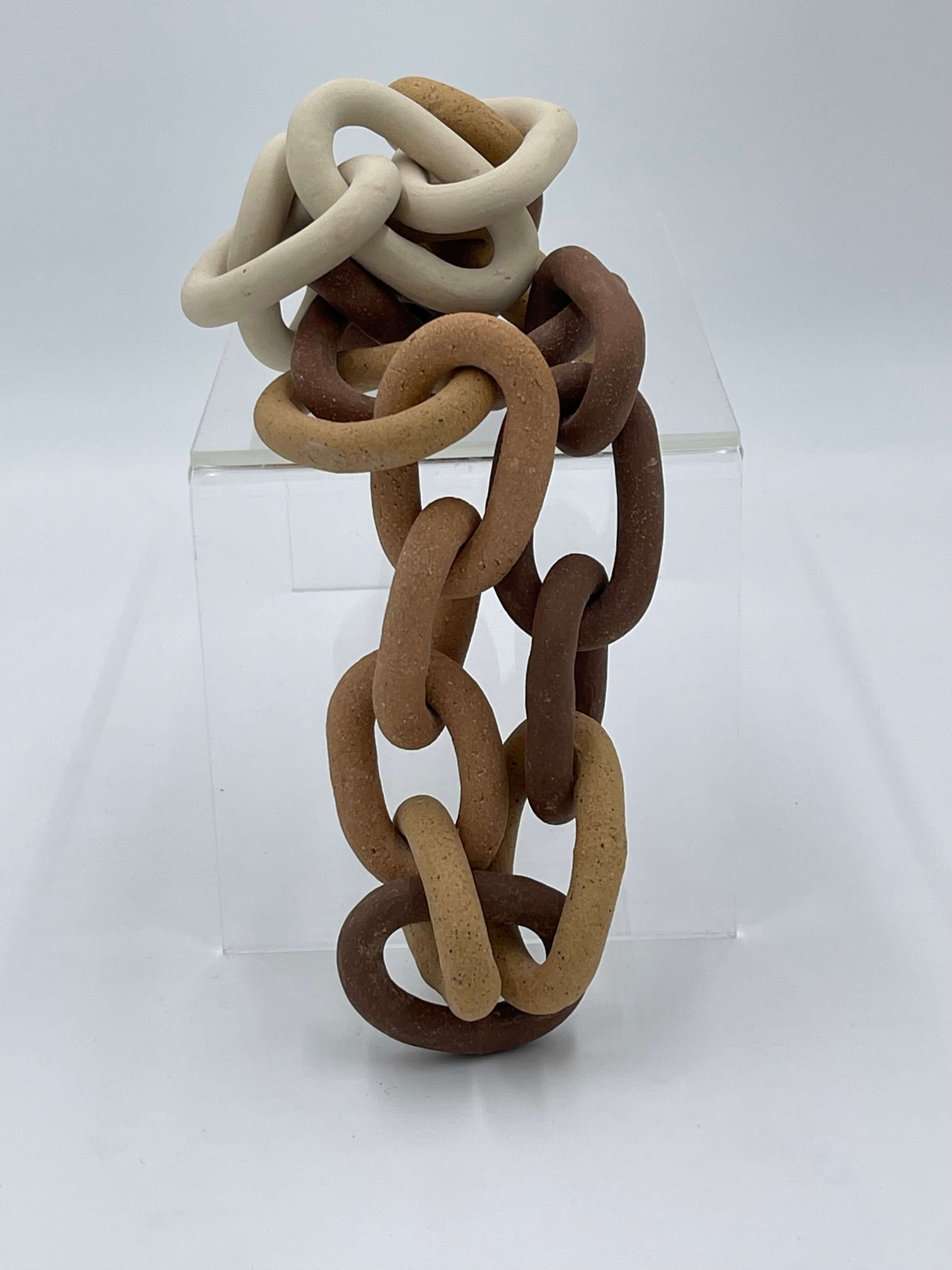 Folk Art Modern Ceramic Chain