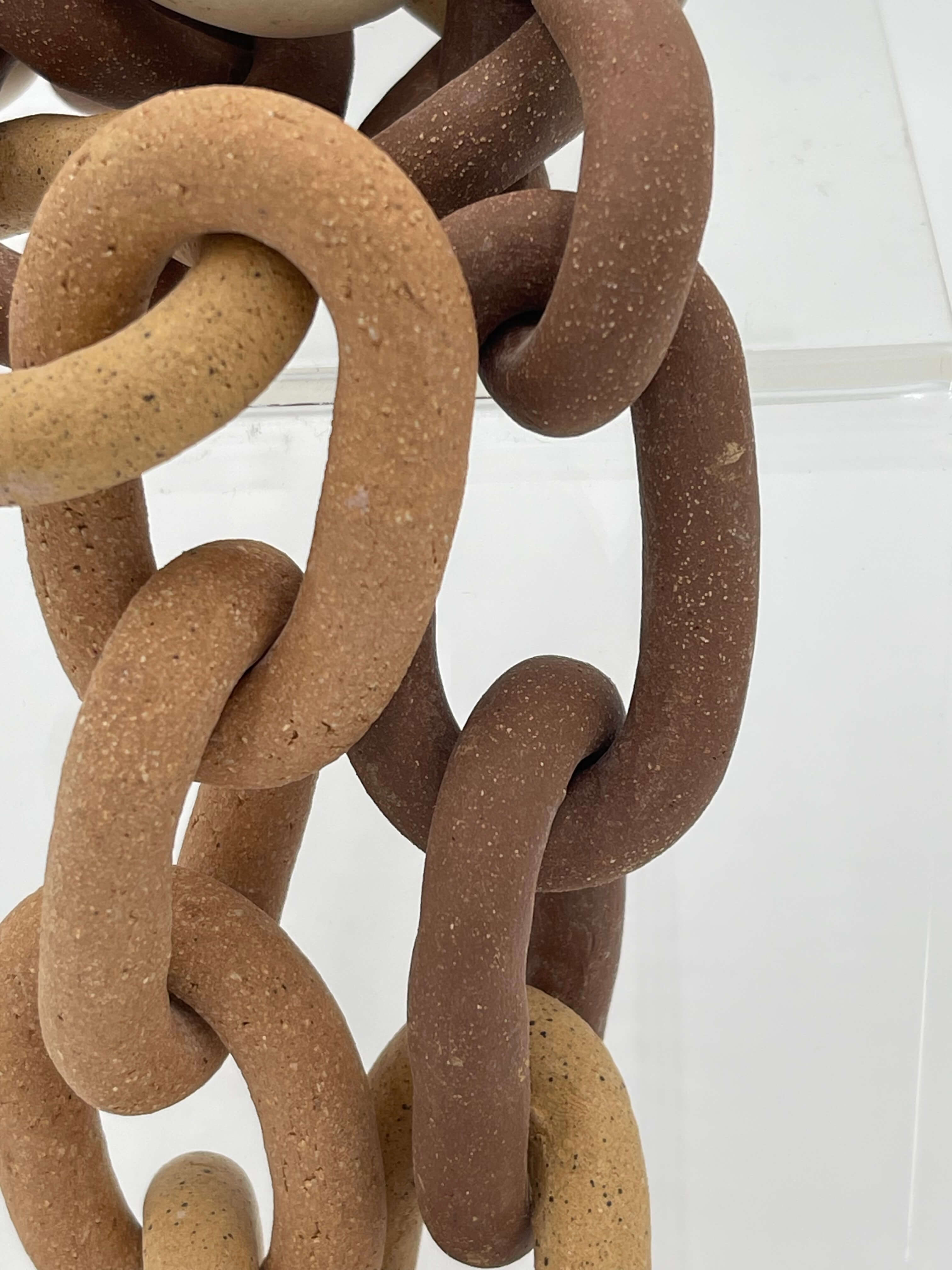 Folk Art Modern Ceramic Chain