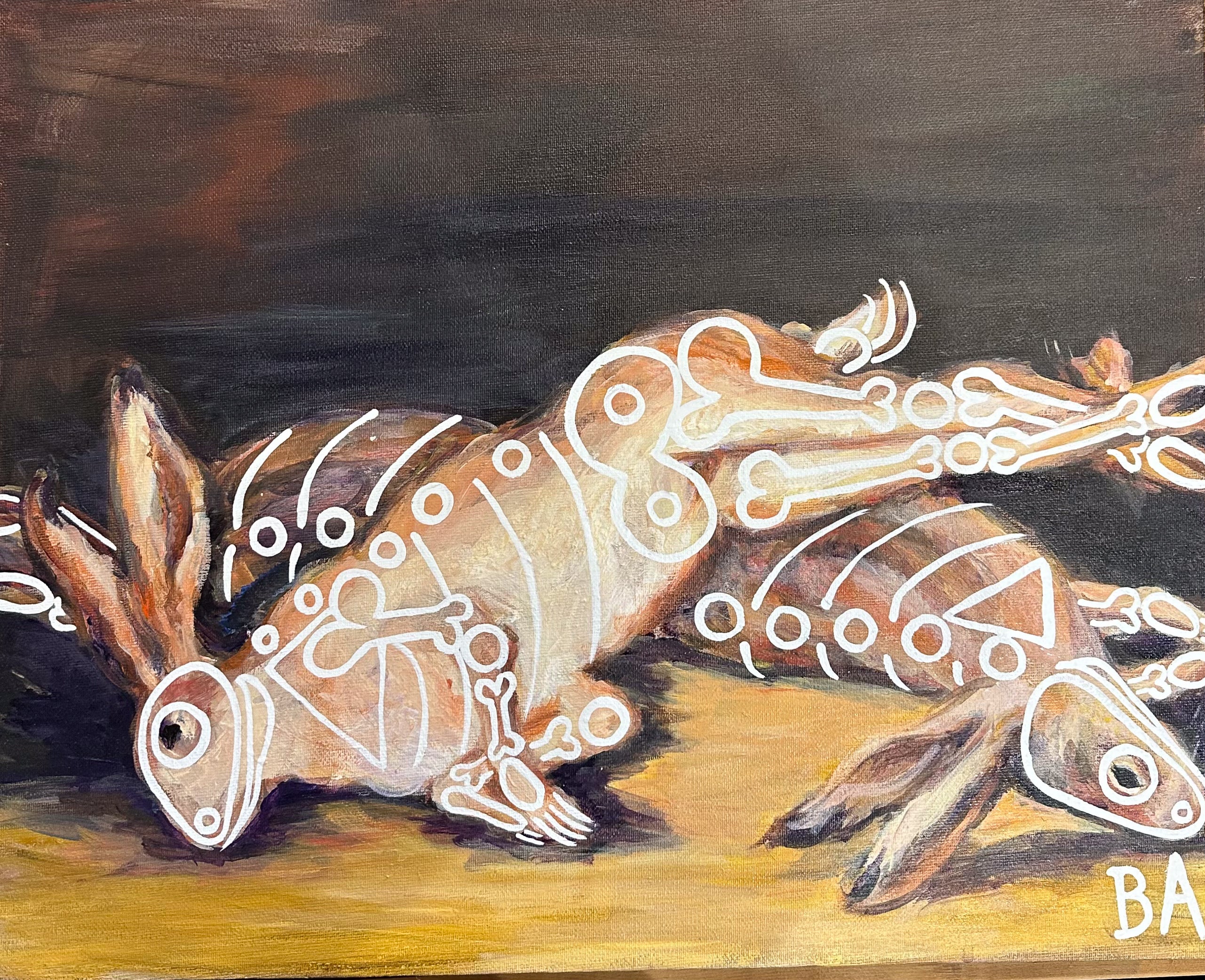 Still life with hares Goya X BA