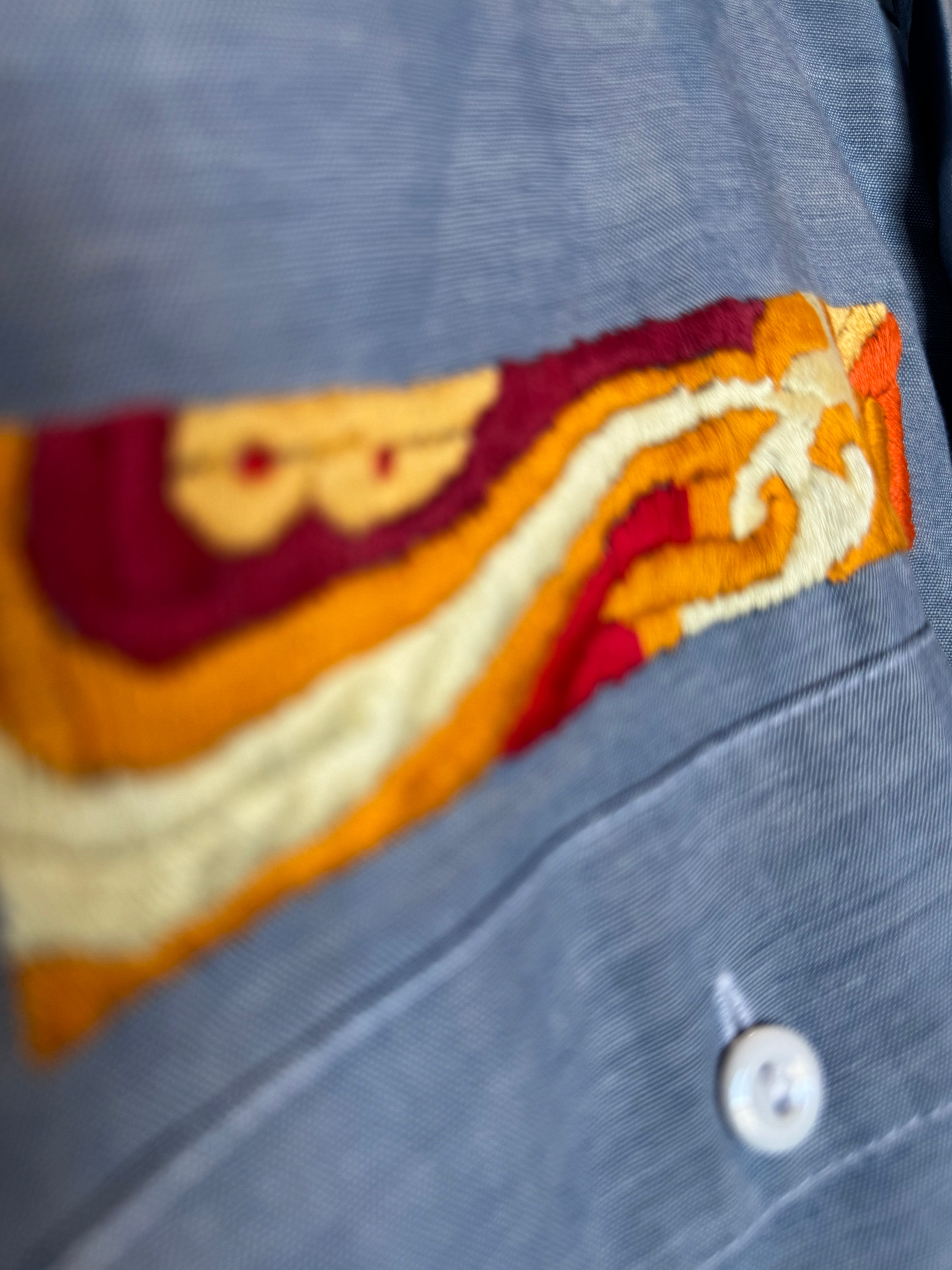 esc. Big Mac Chambray + Embroidery