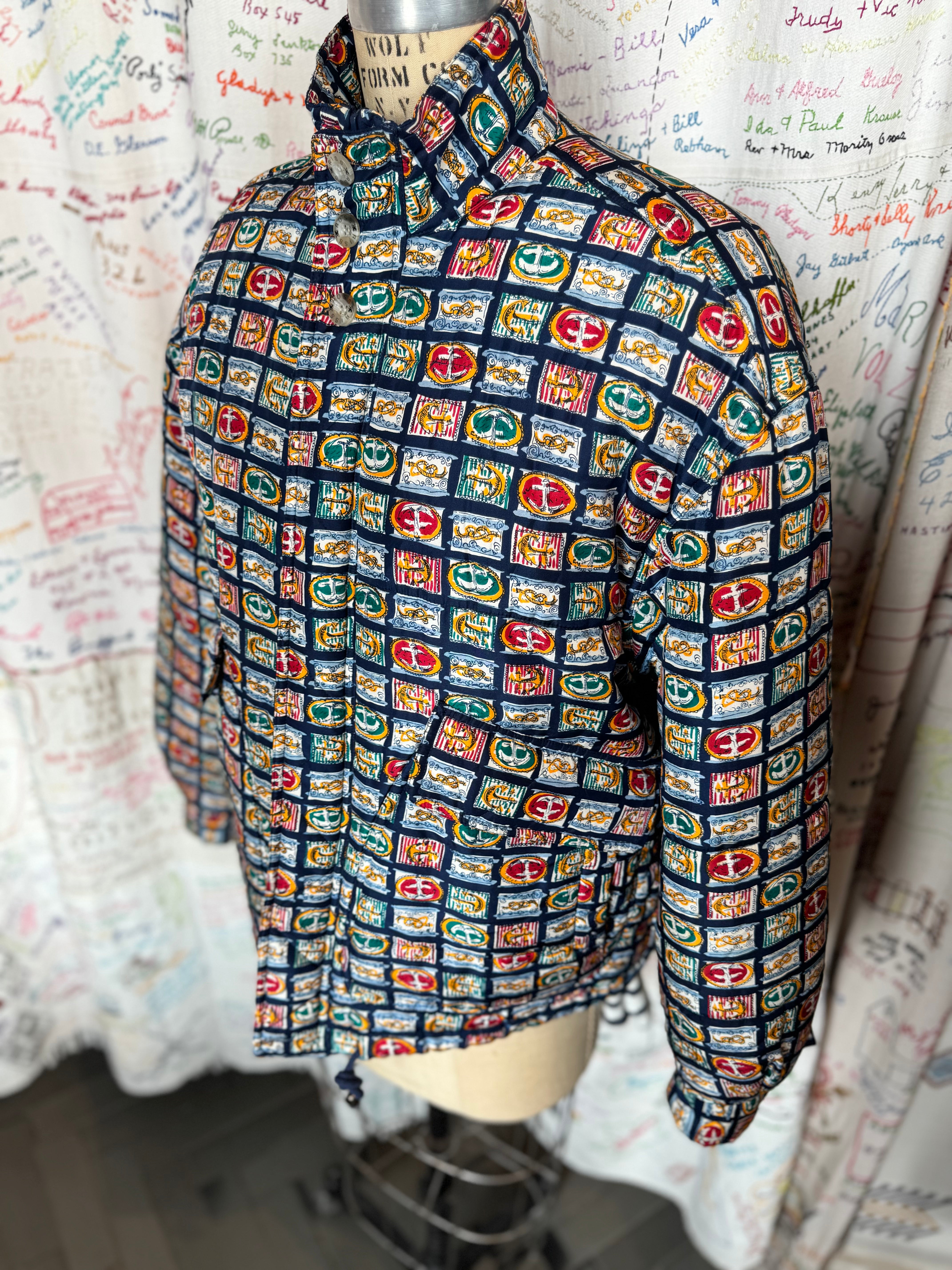 Silk Anchors Jacket by X-Riss X-Ross