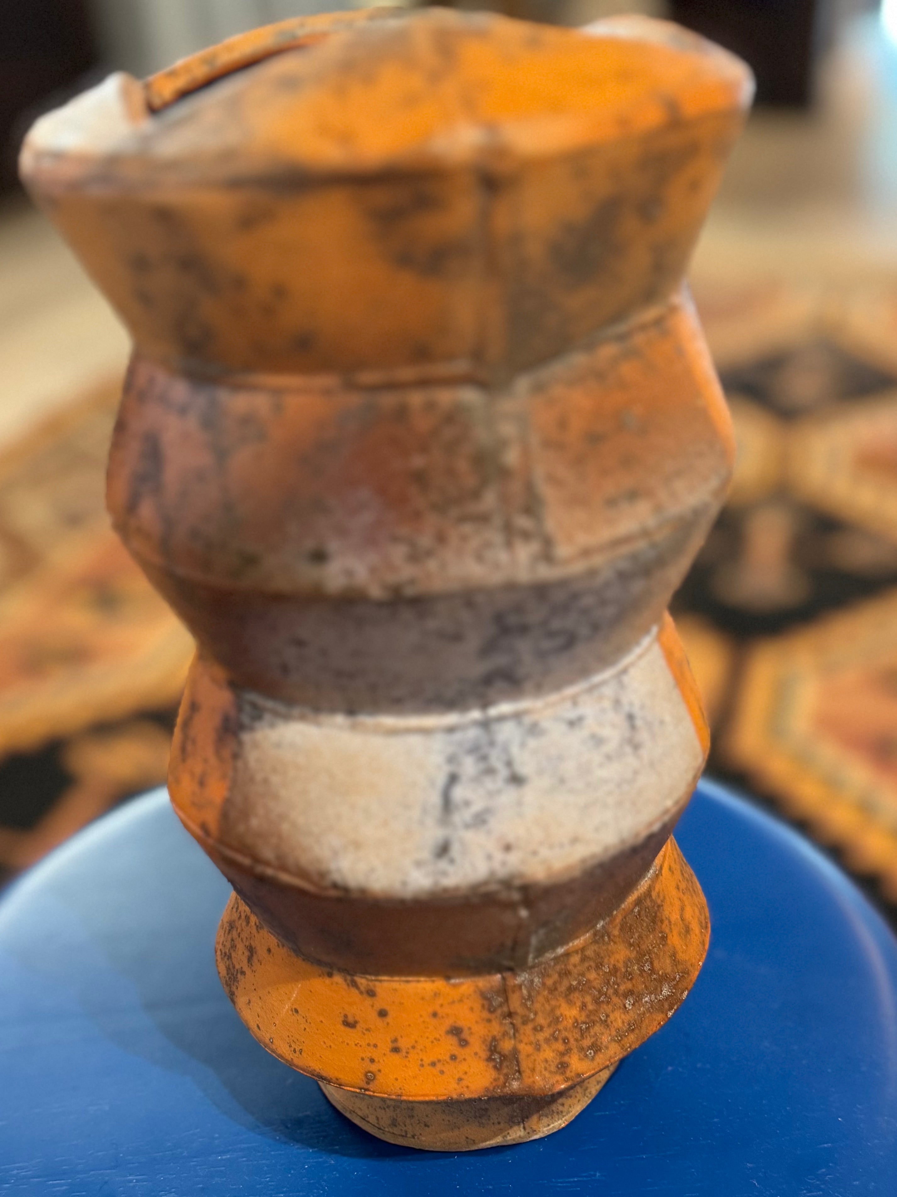 Handmade Vase of Desert Colors