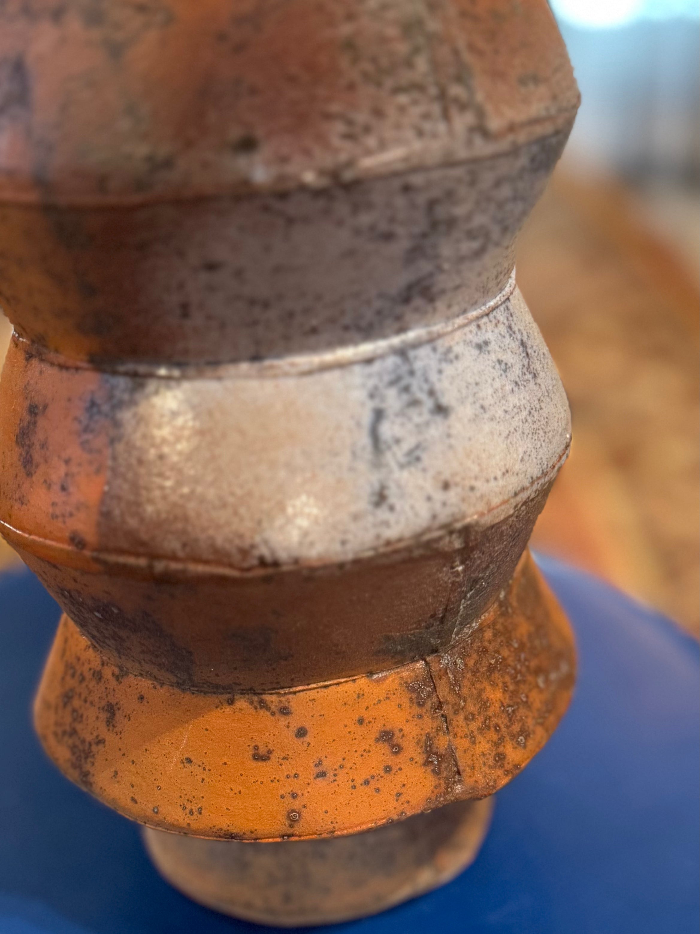 Handmade Vase of Desert Colors