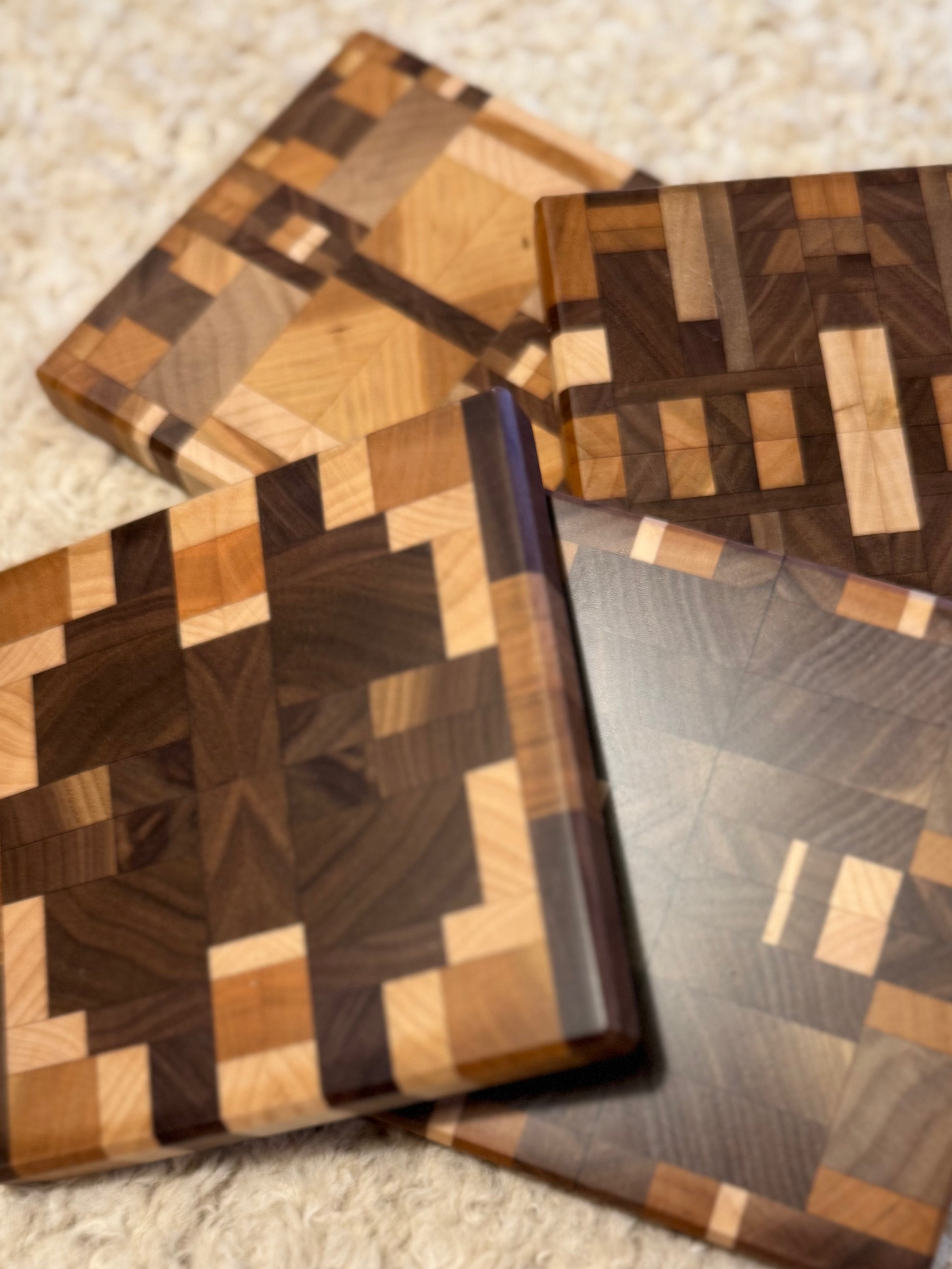 Wooden Coasters set of 4