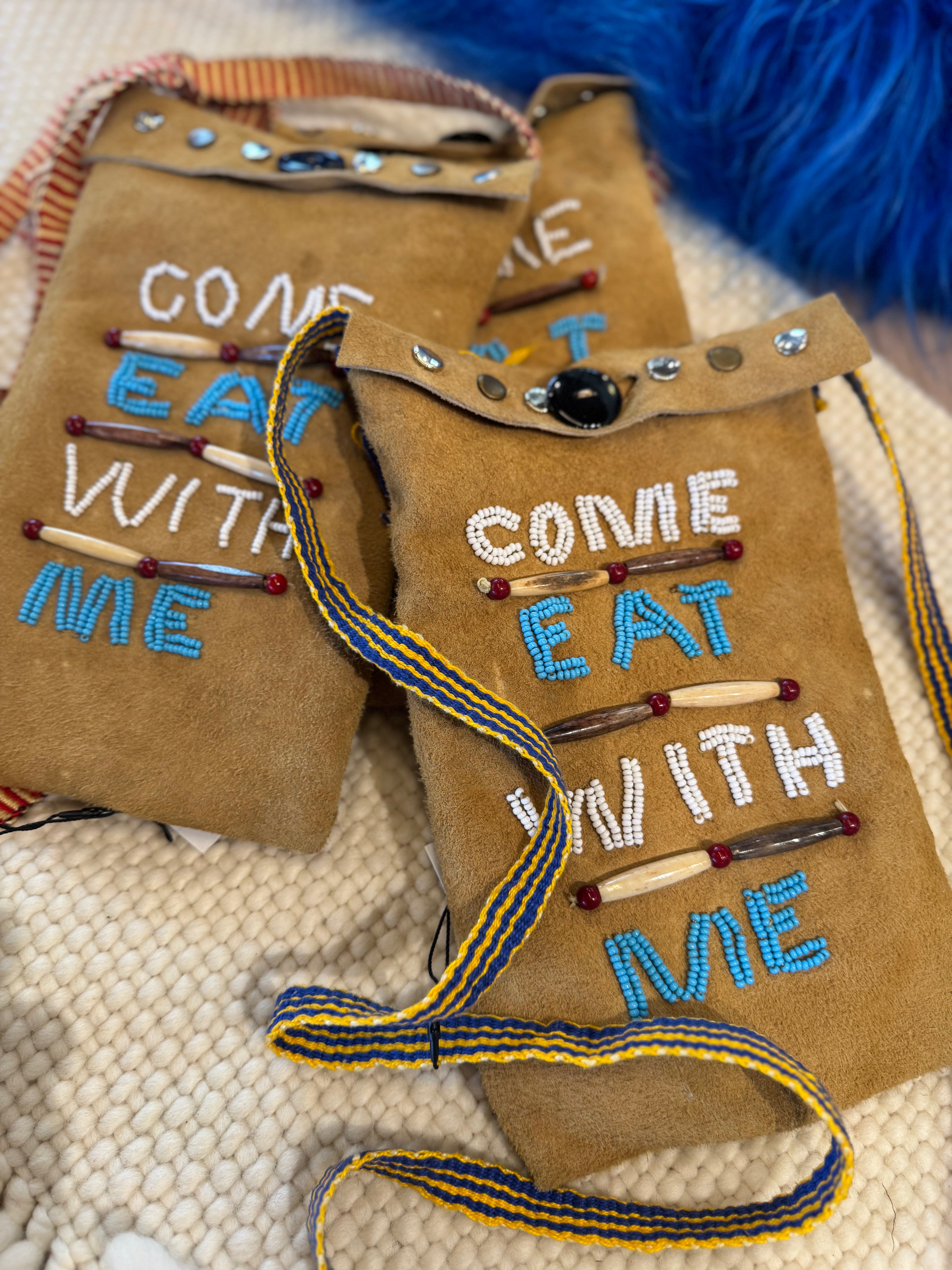 "Come Eat With Me" Picnic Bags by Ken Wee