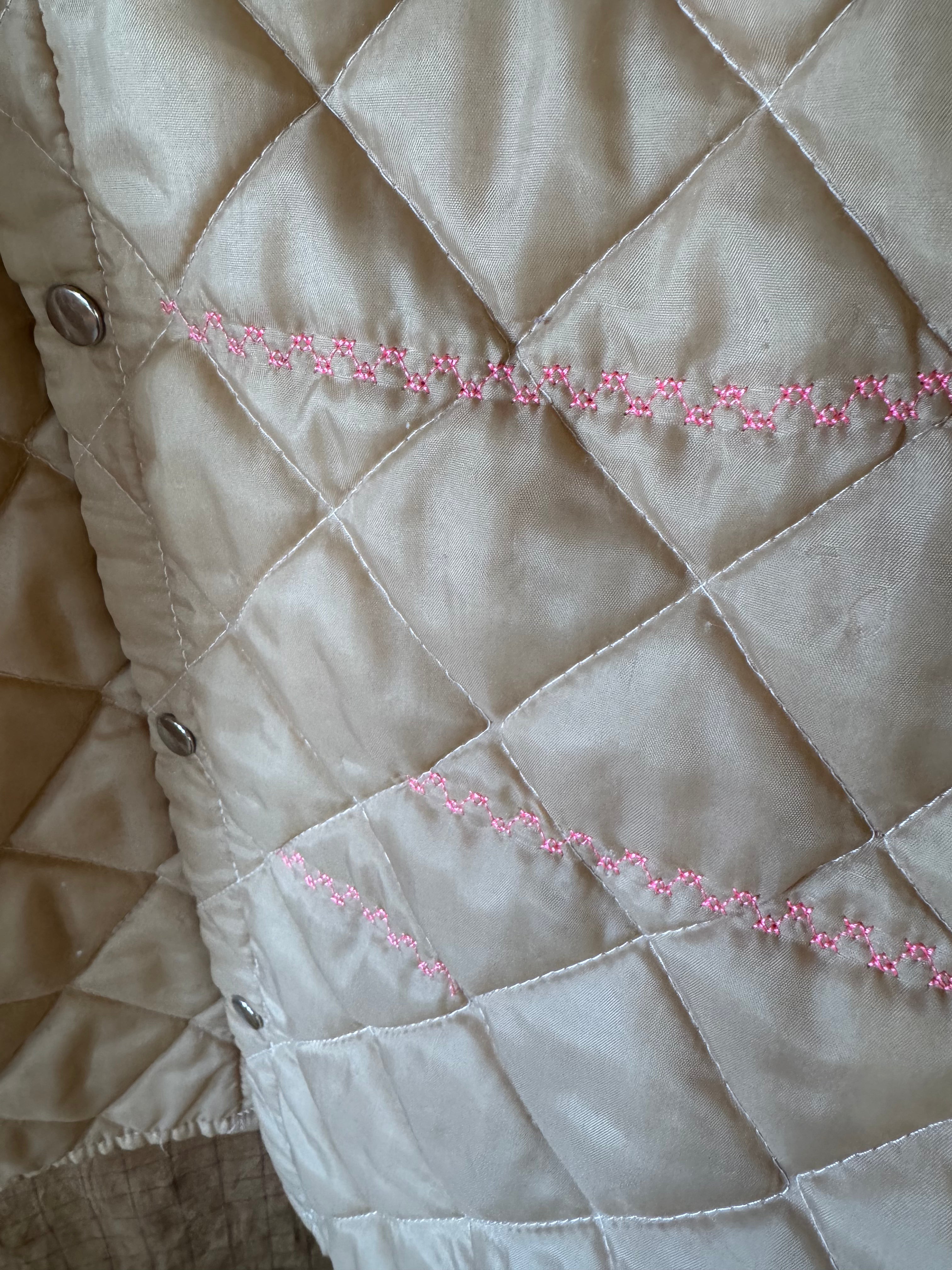 60's Peach Thermal Jacket