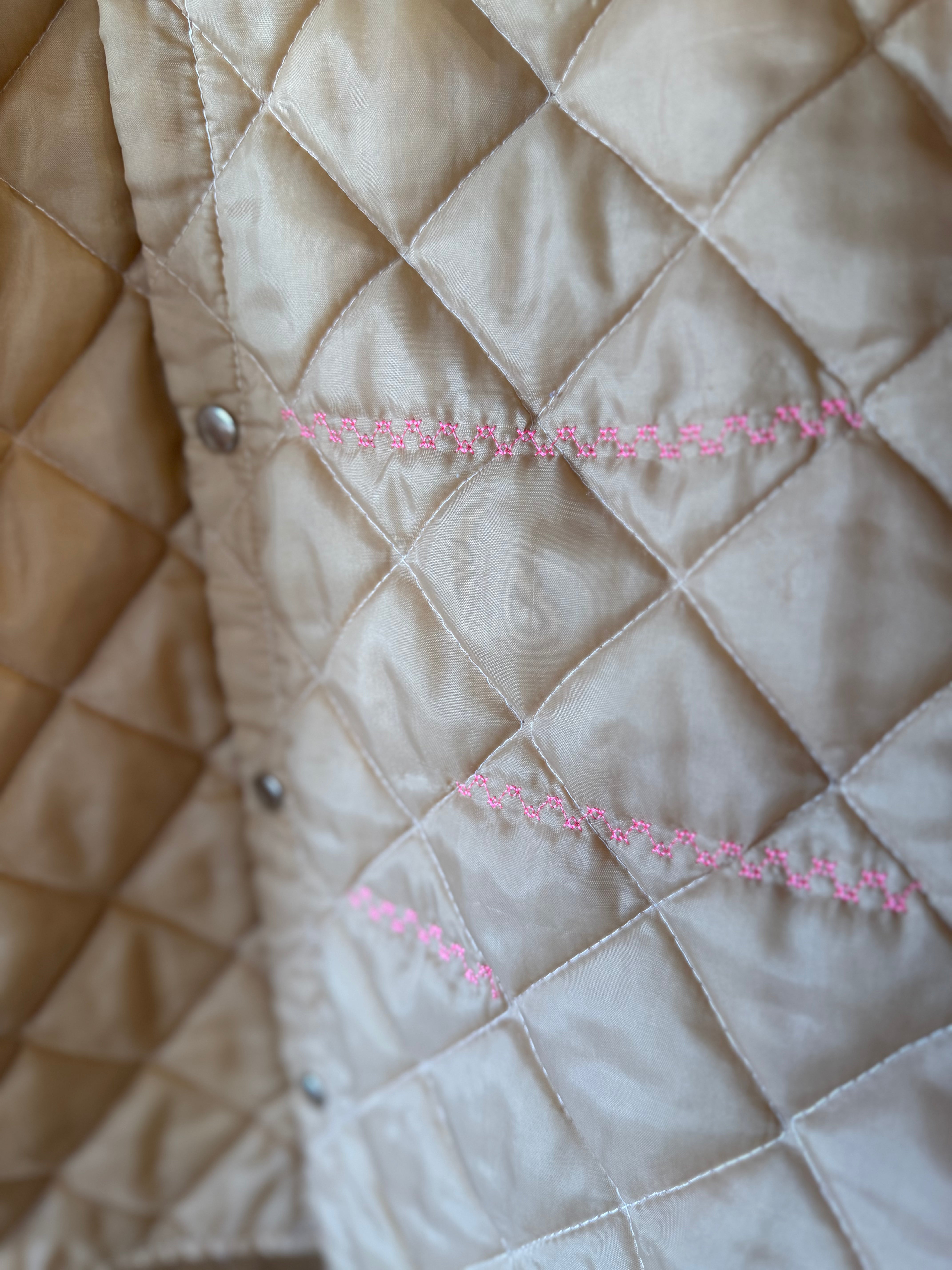 60's Peach Thermal Jacket