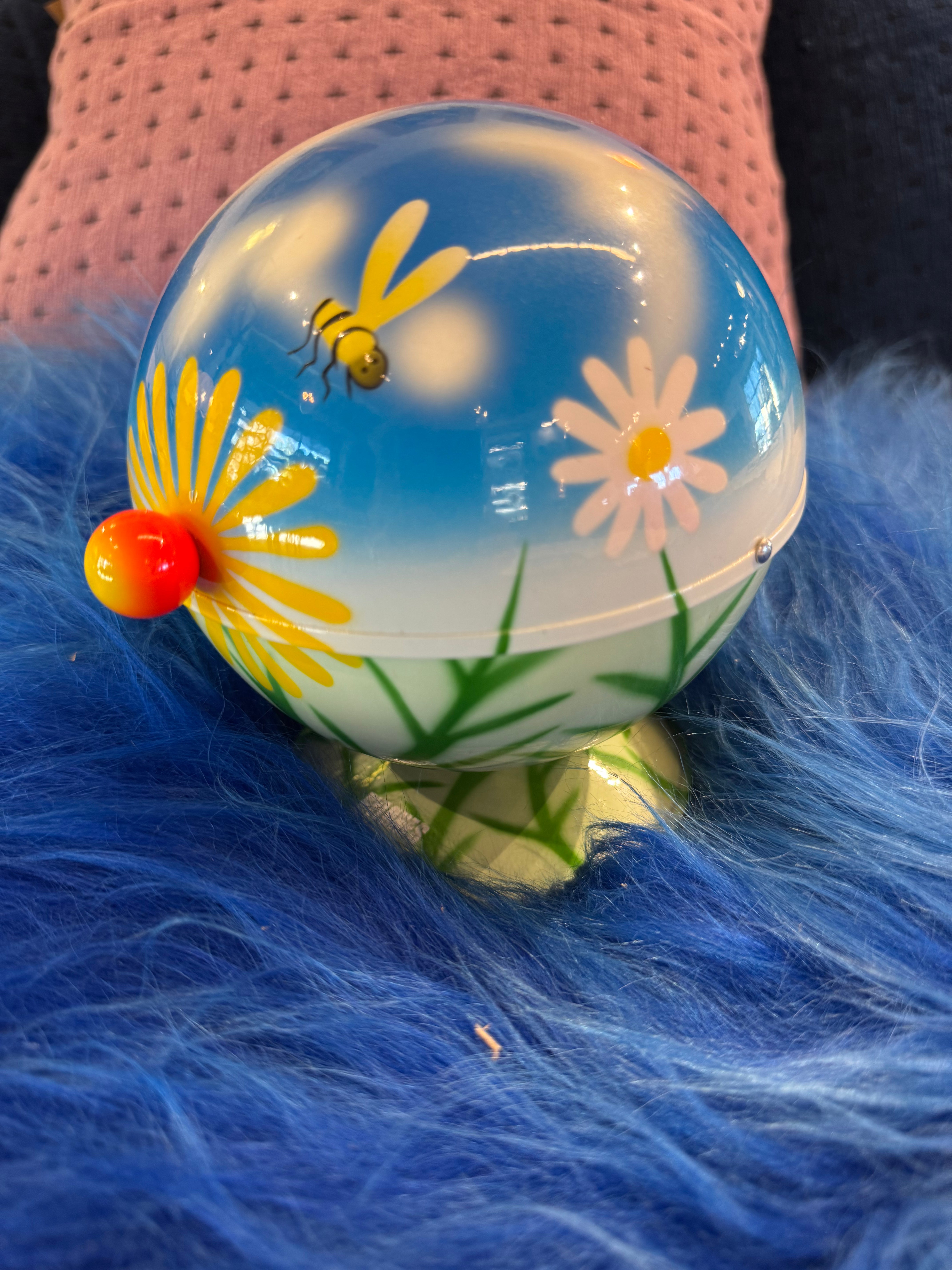 Vintage Pylone Spring Sugar Pot