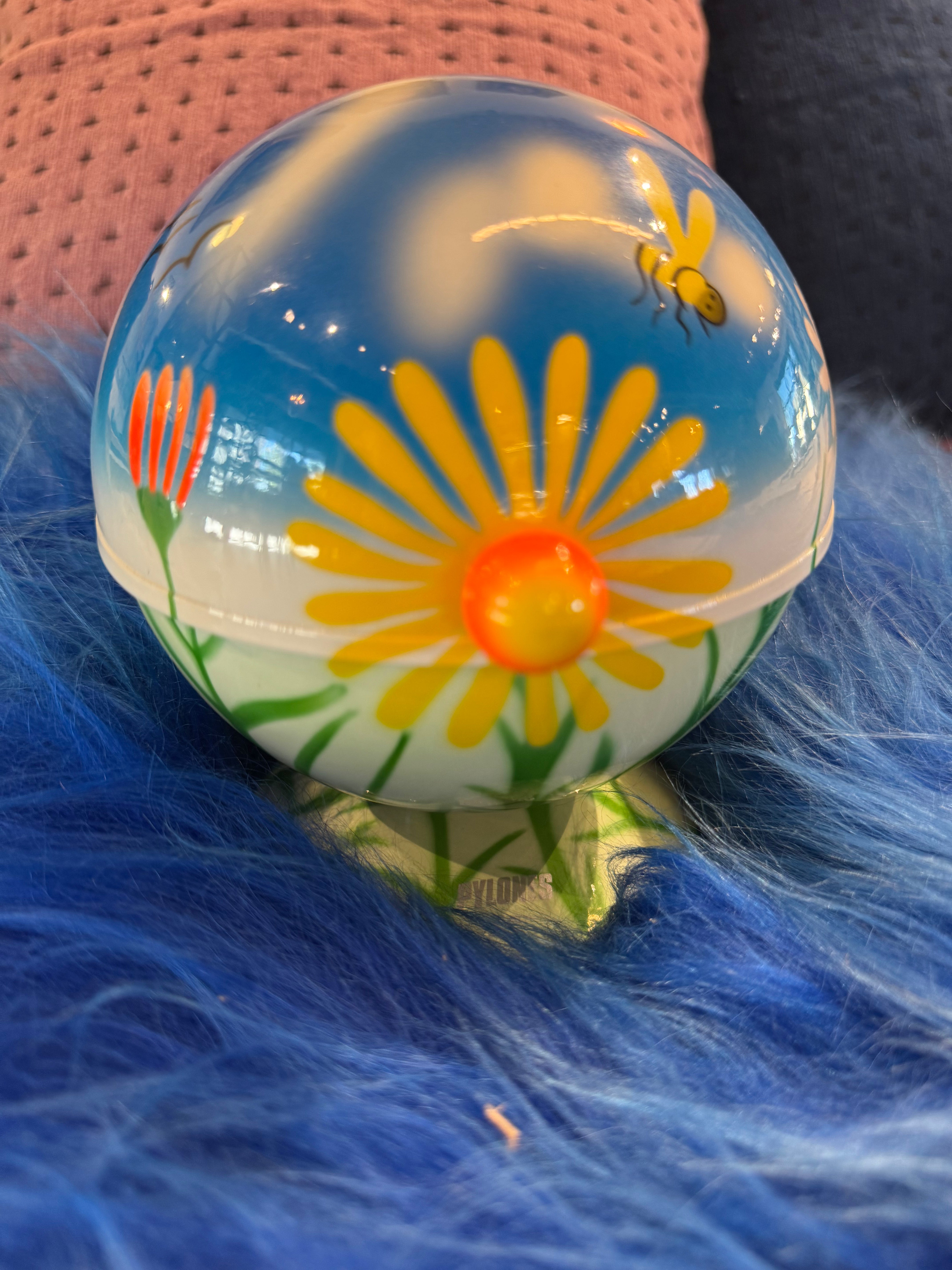 Vintage Pylone Spring Sugar Pot