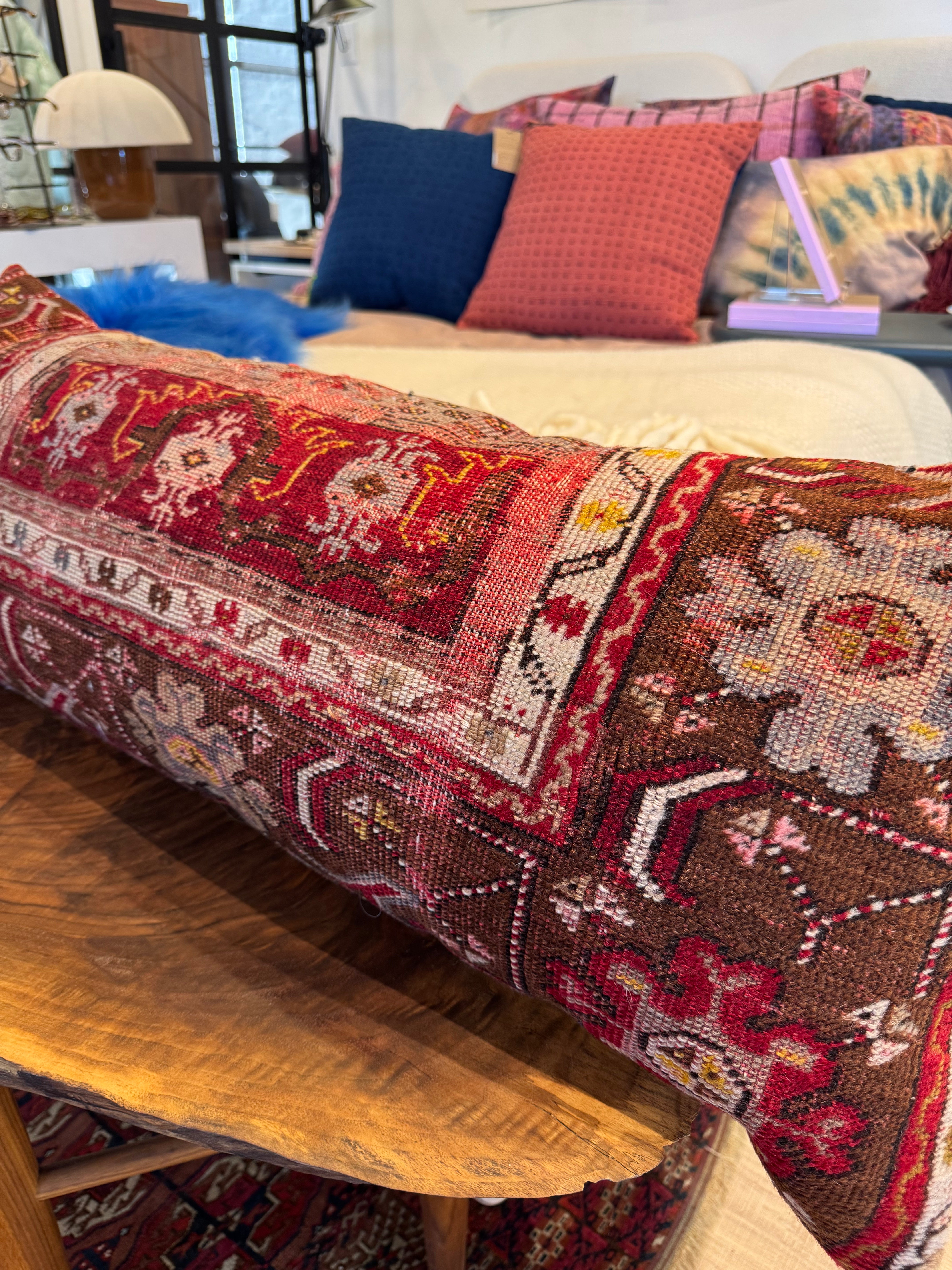 Turkish Wool Lumbar Pillow