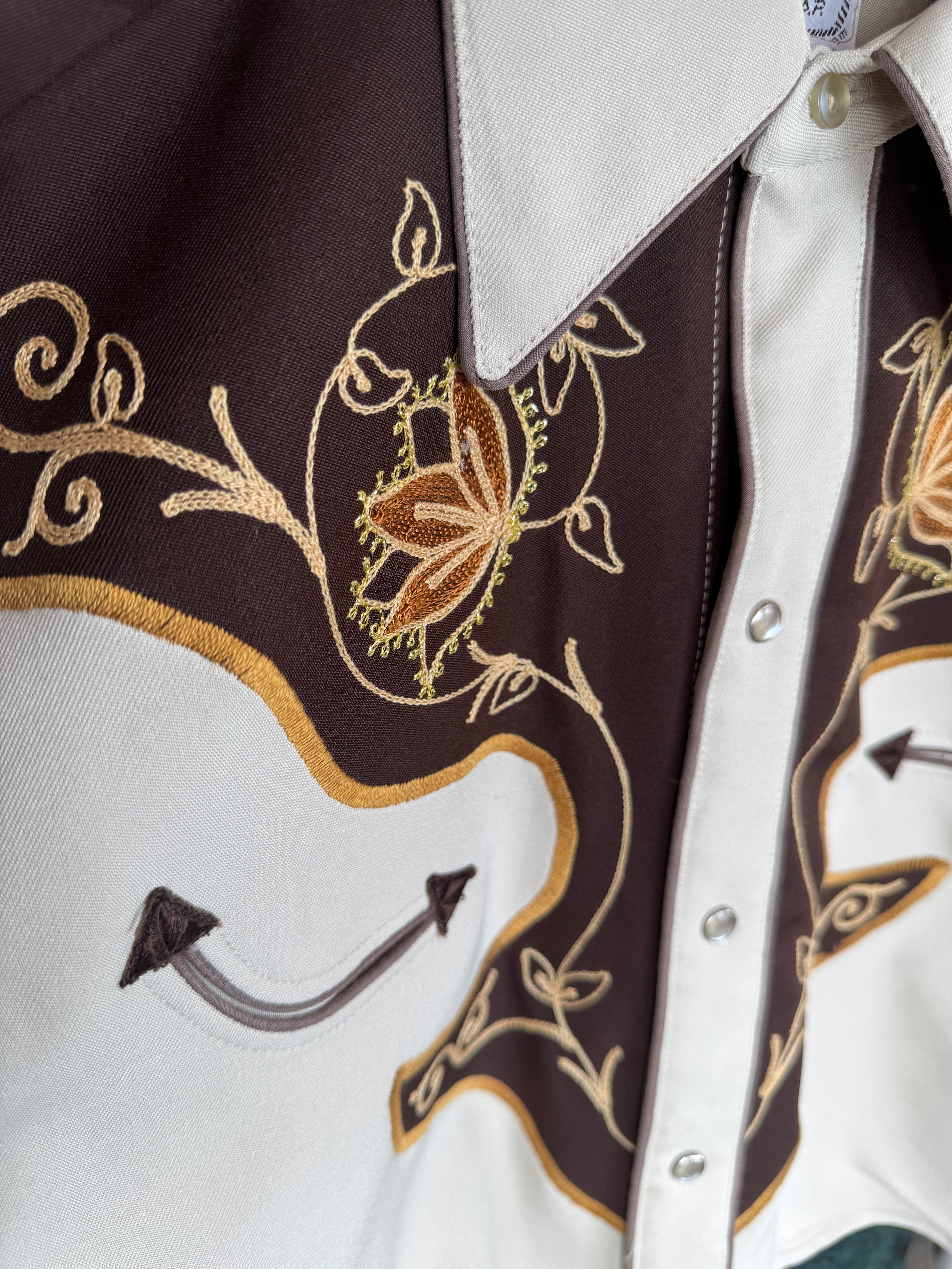 esc. H bar C California Ranch Wear Western Shirt