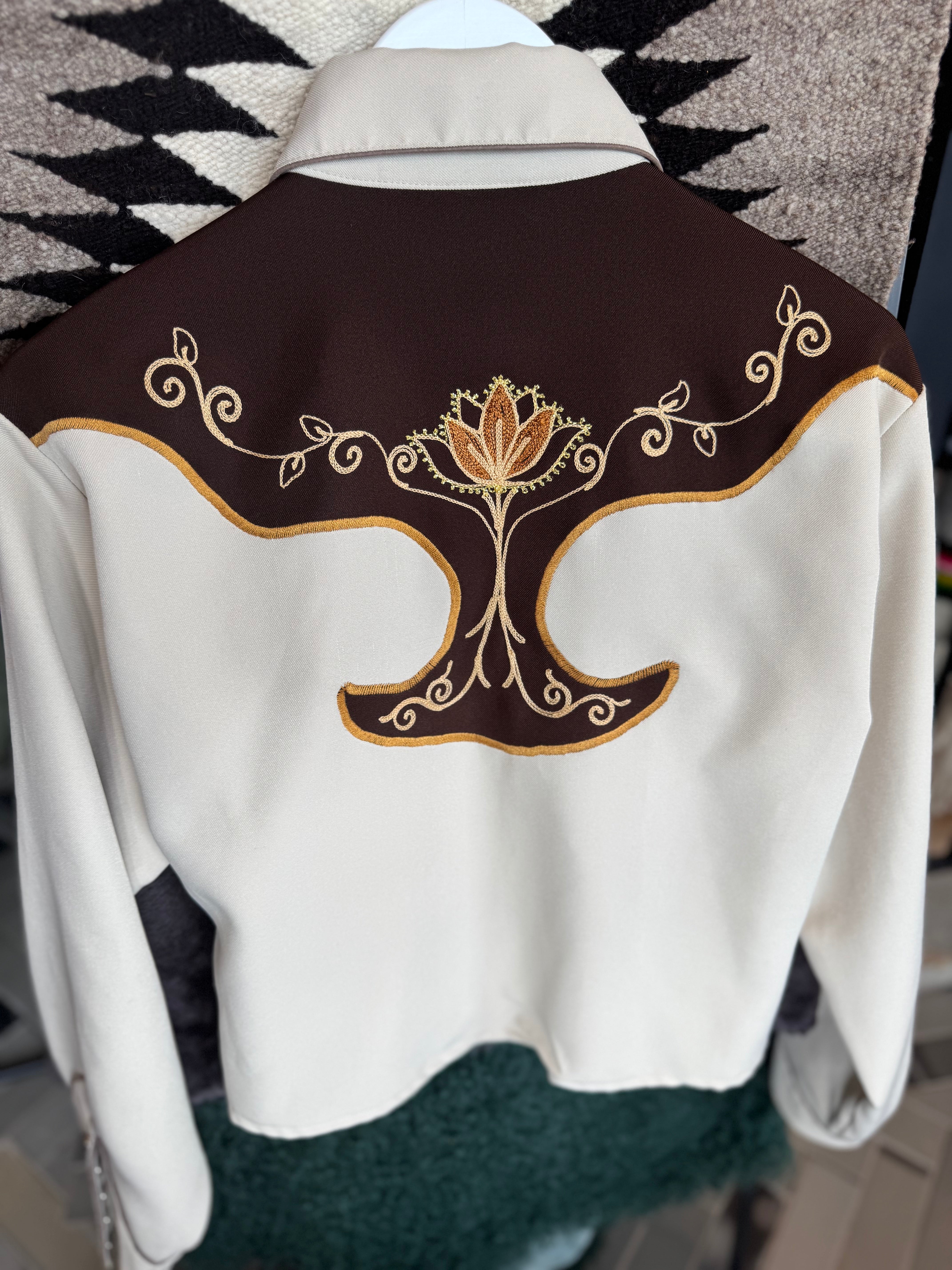 esc. H bar C California Ranch Wear Western Shirt