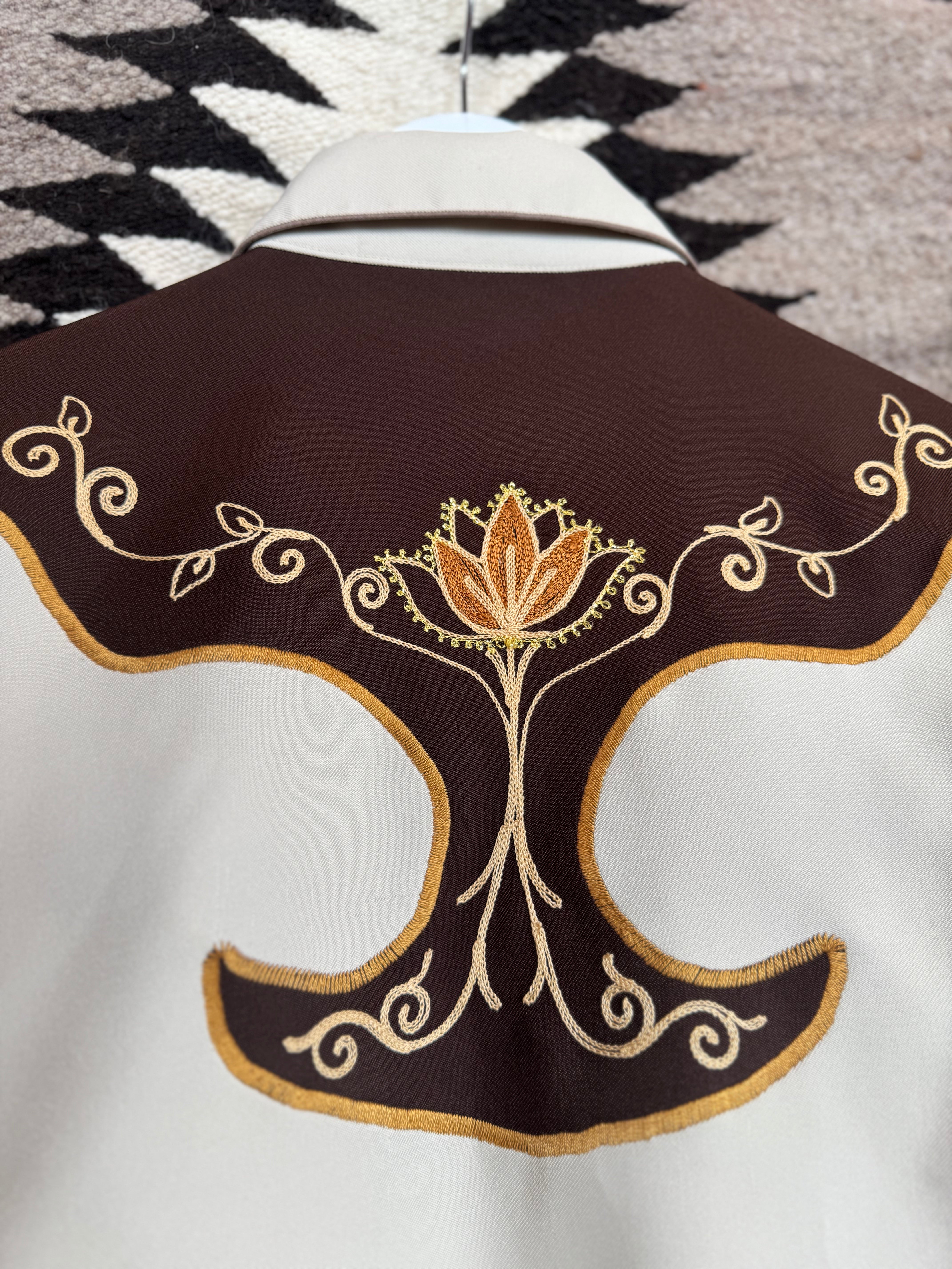 esc. H bar C California Ranch Wear Western Shirt