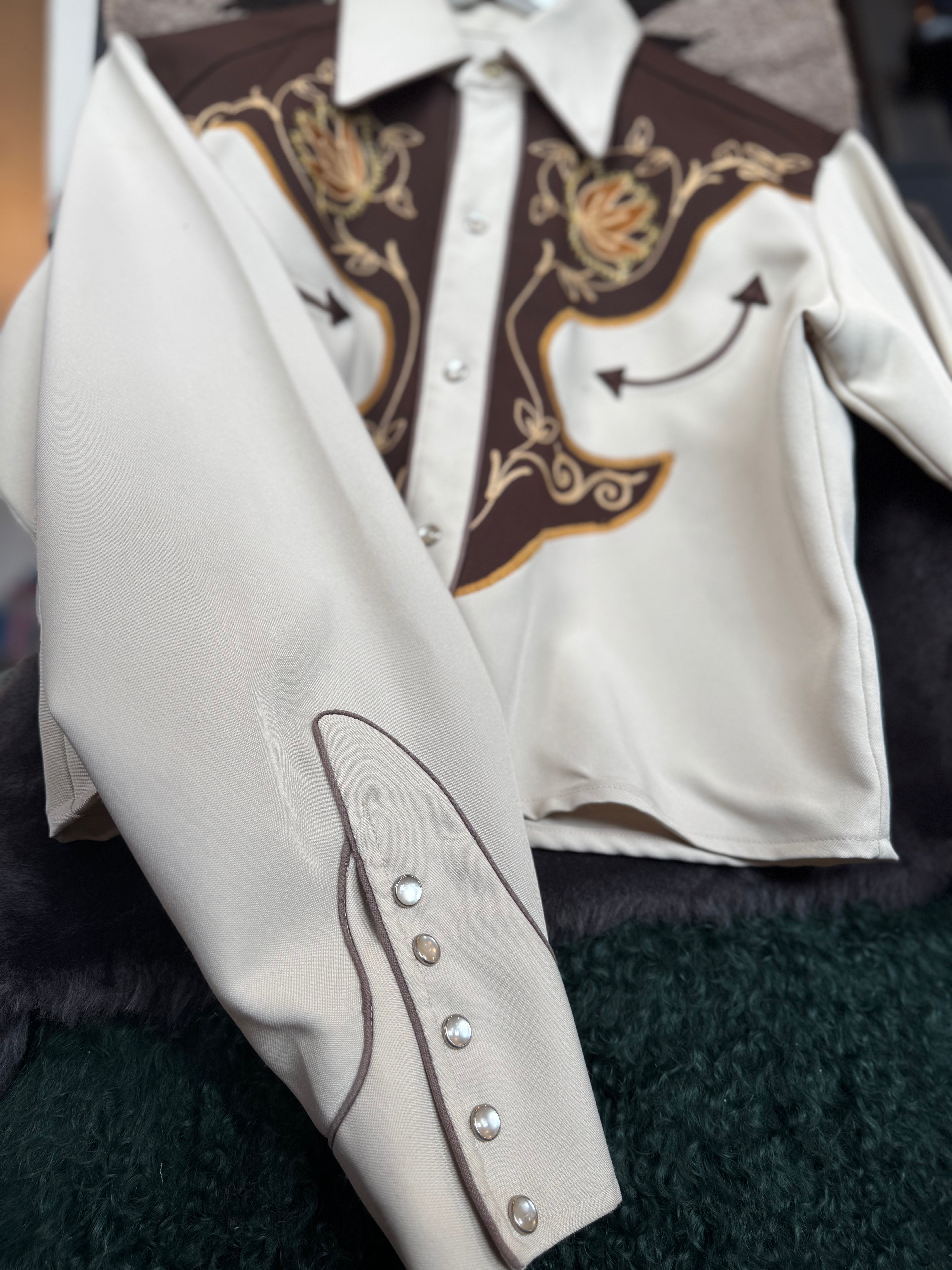 esc. H bar C California Ranch Wear Western Shirt