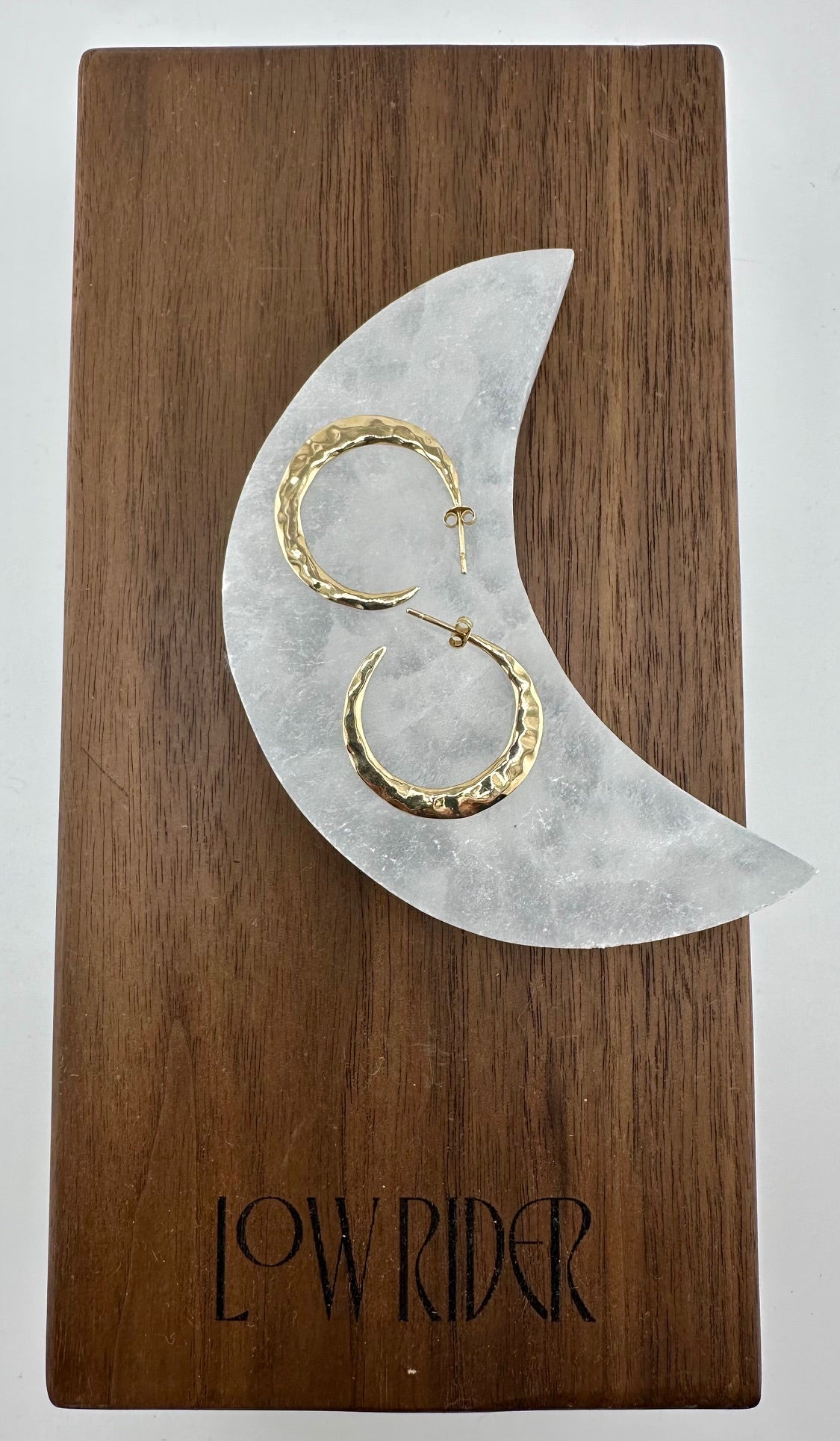 Crescent Earrings by Moonspun