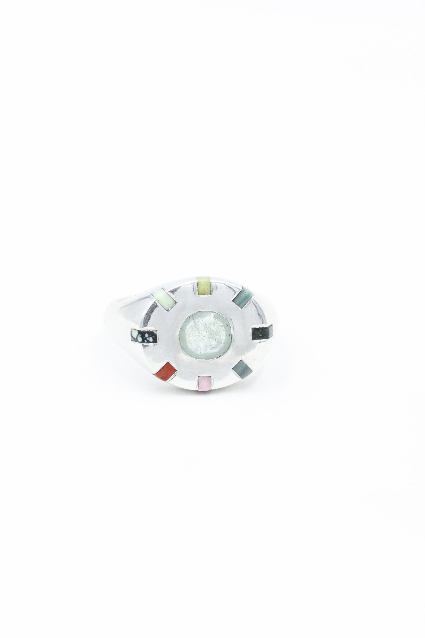 Silver Wheel Signet by Avery Lee Design