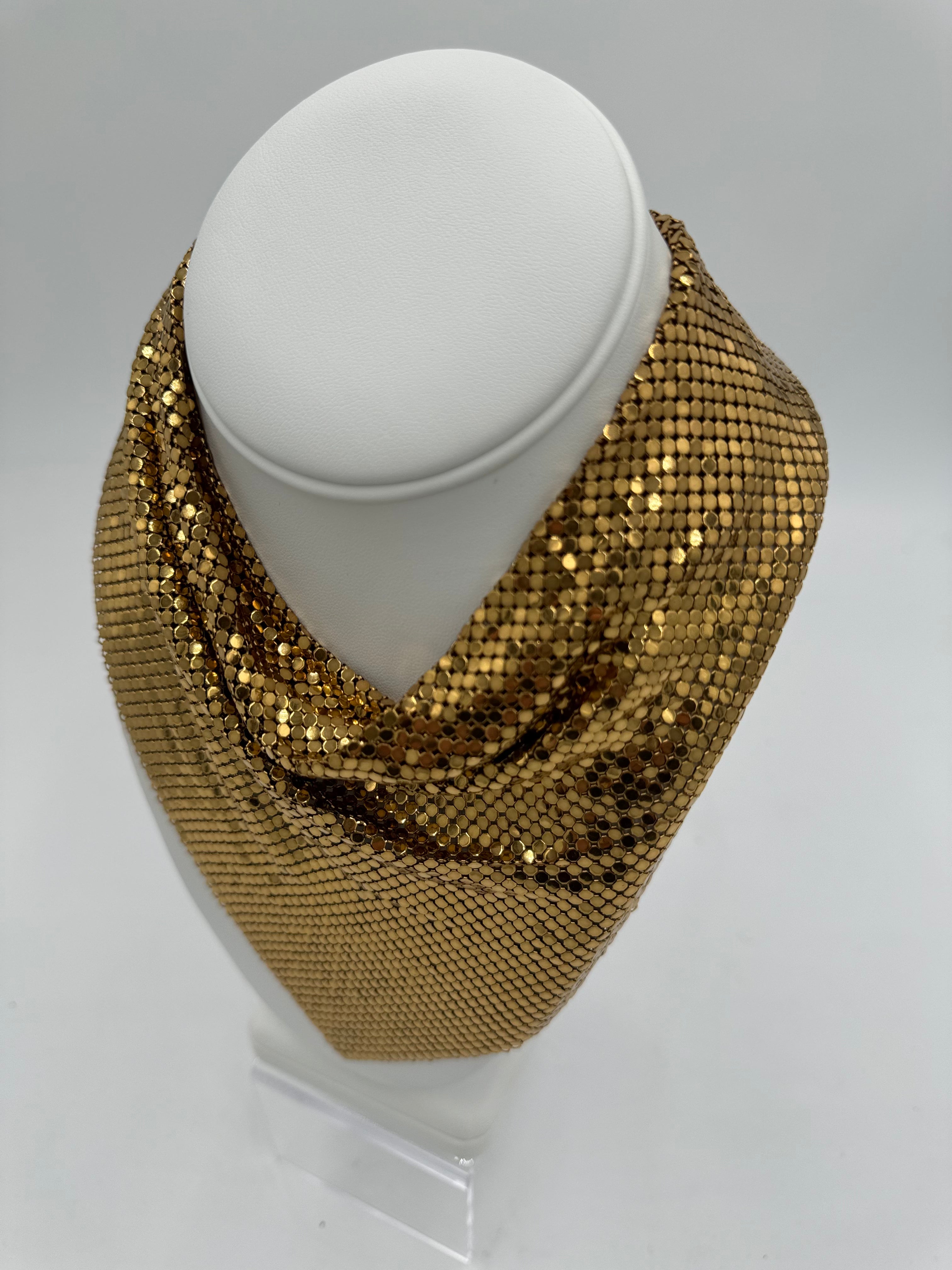 Whiting & Davis Bib Necklace 1970's