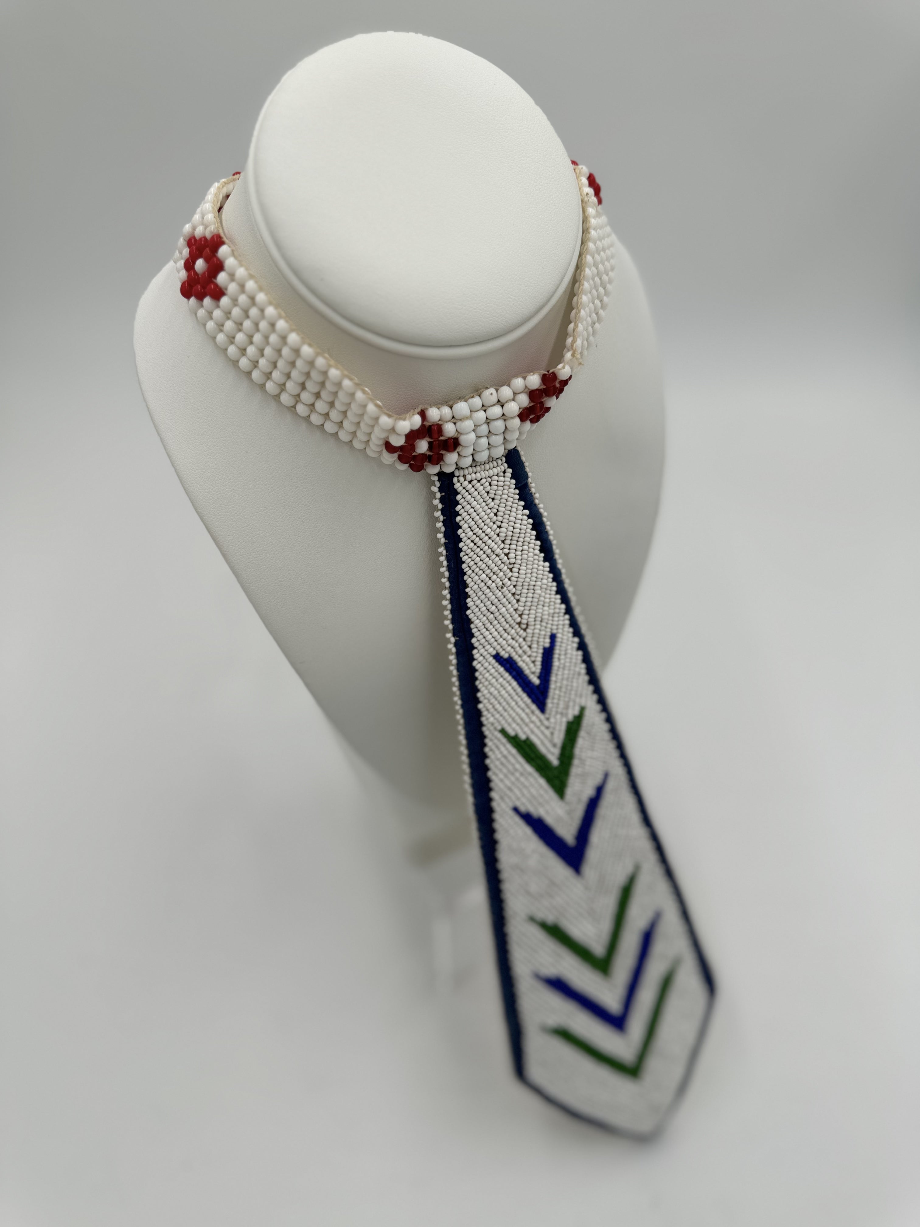 Beaded Necktie