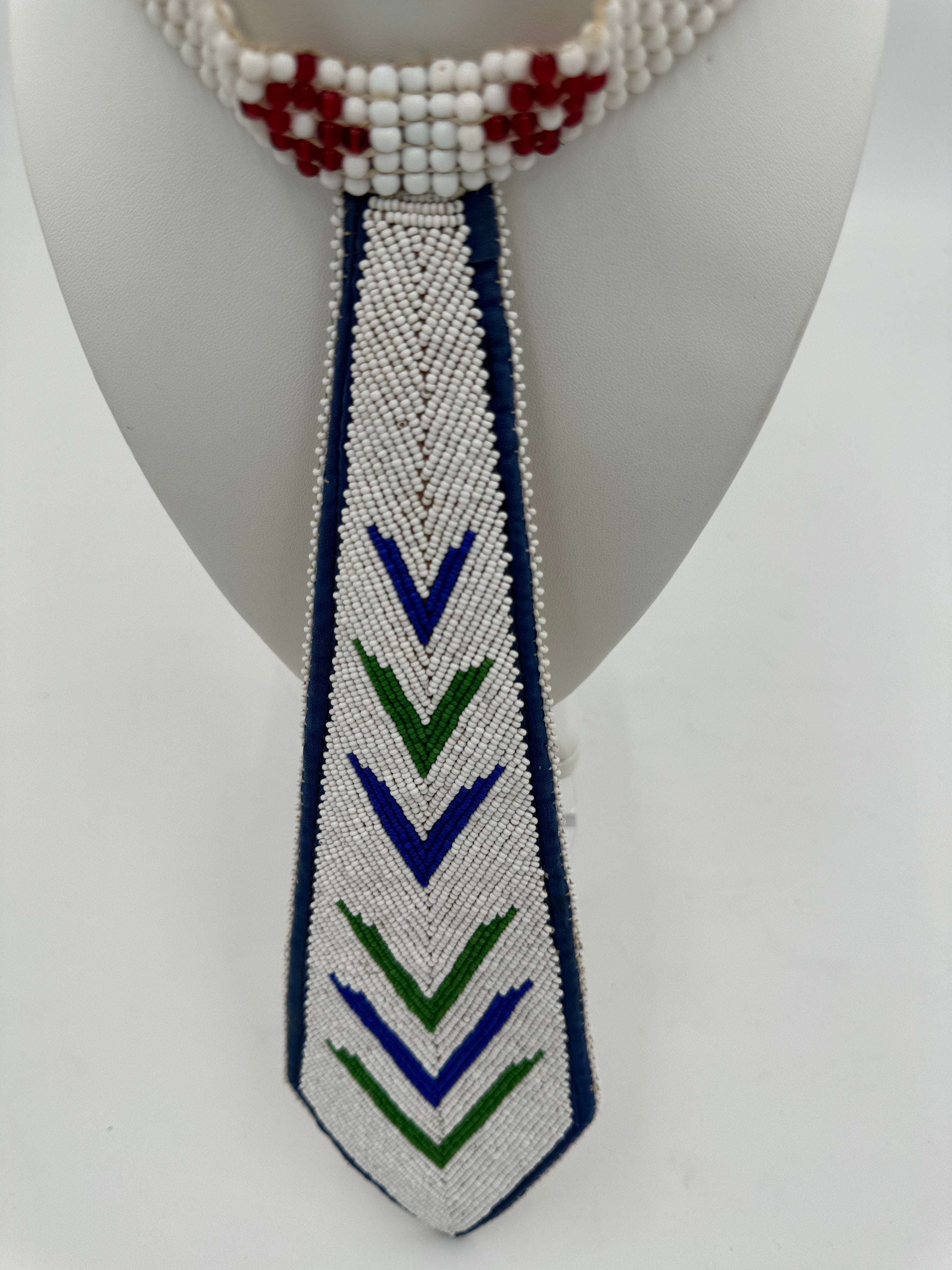 Beaded Necktie