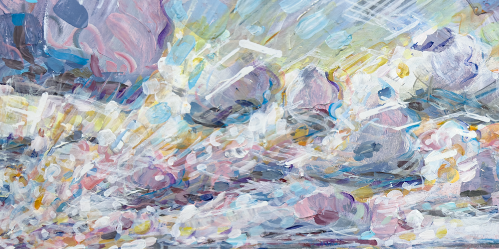 Lake Sky Veil by Brent Hollingsead